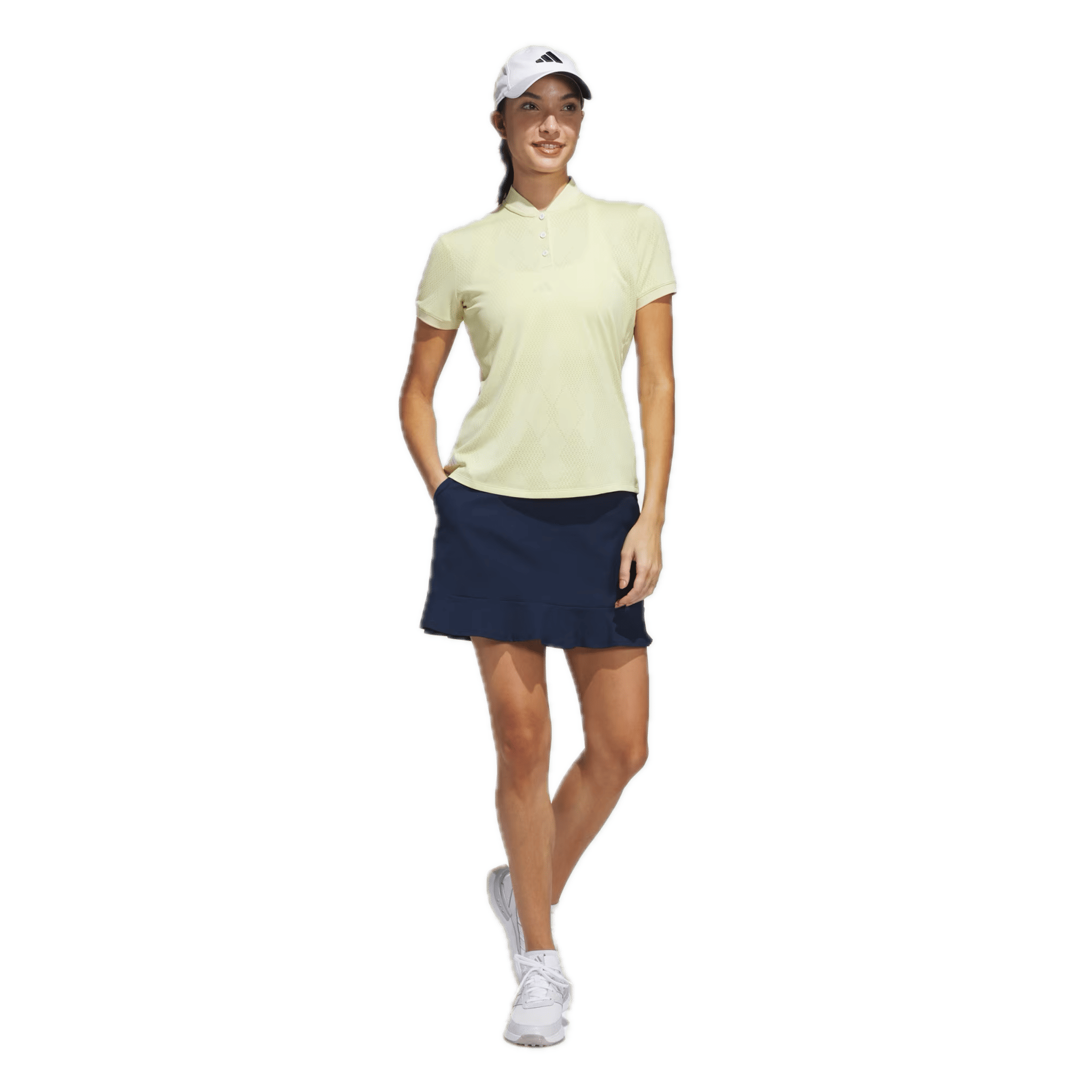 Adidas Ultimate365 Diamond Jacquard Polo Damen