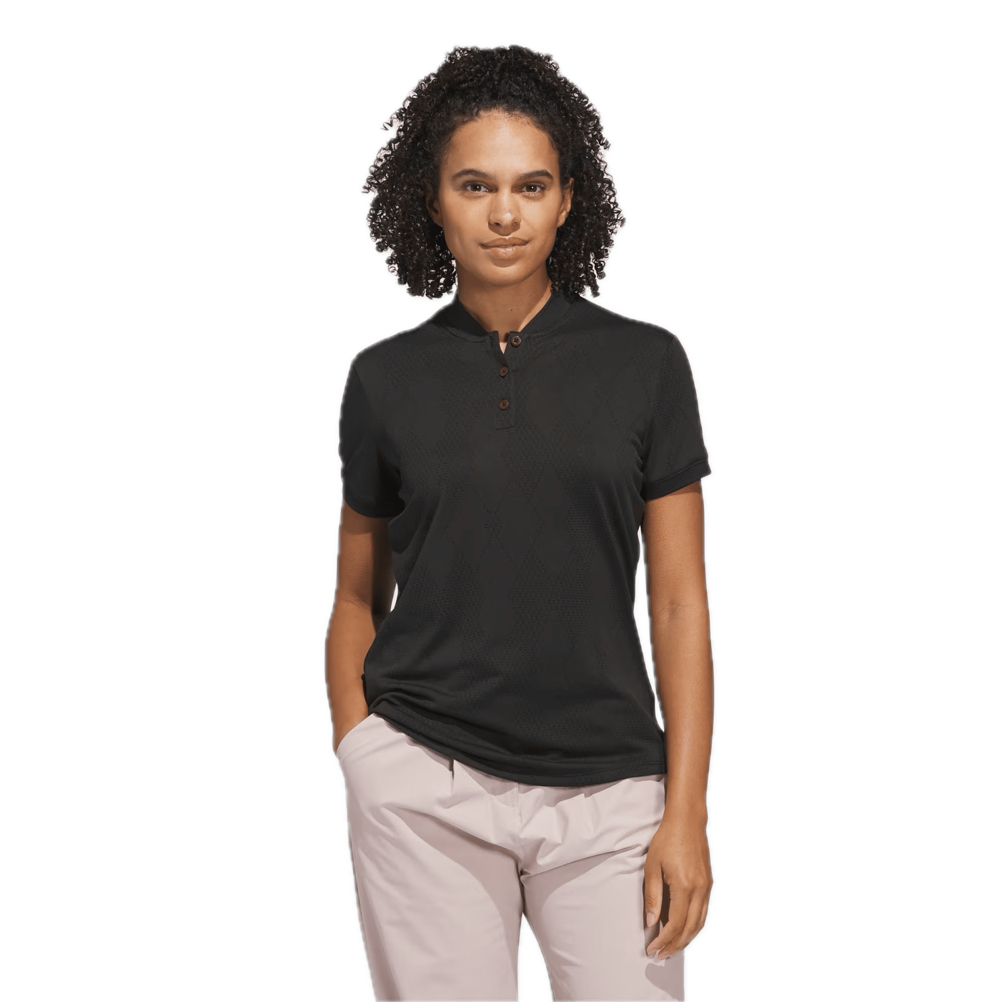 Adidas Ultimate365 Diamond Jacquard Polo Damen