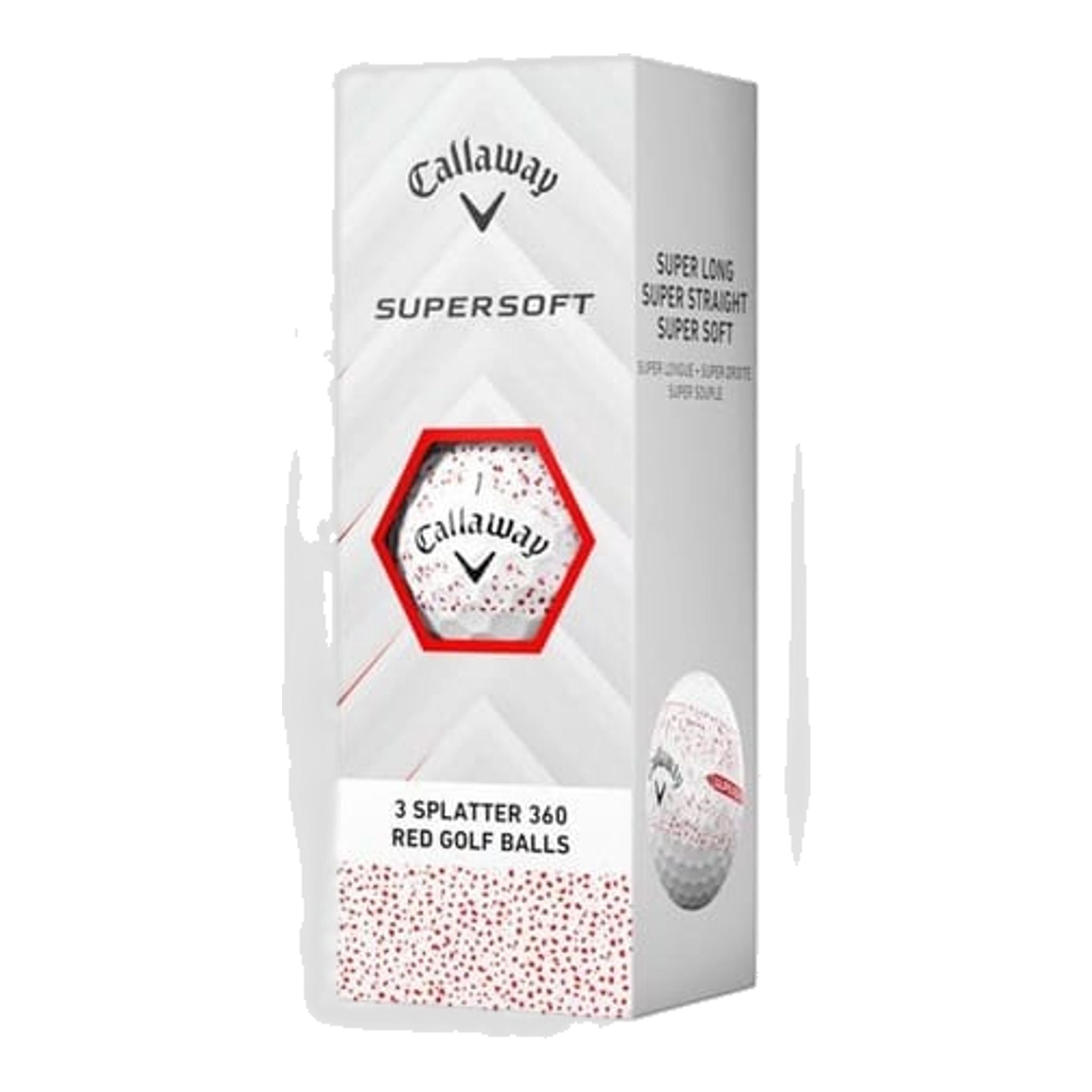 Callaway Supersoft 25 Splatter Golfbälle