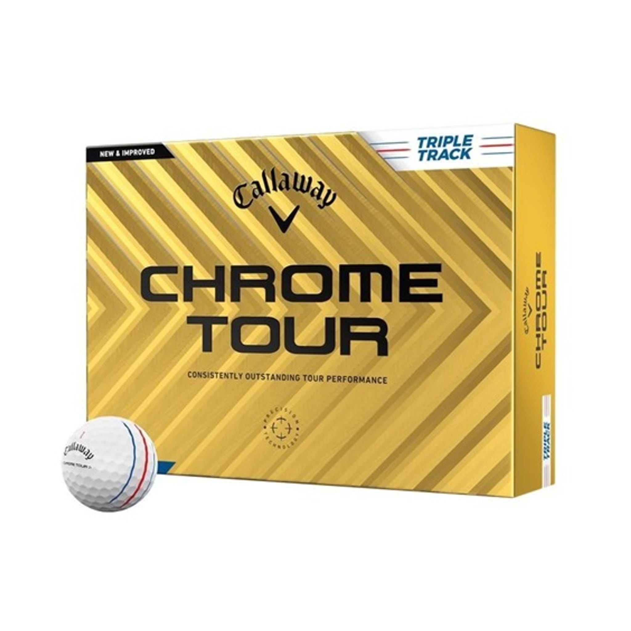Callaway Chrome Soft Tour Triple Track (24) Golfbälle (12 Stück)