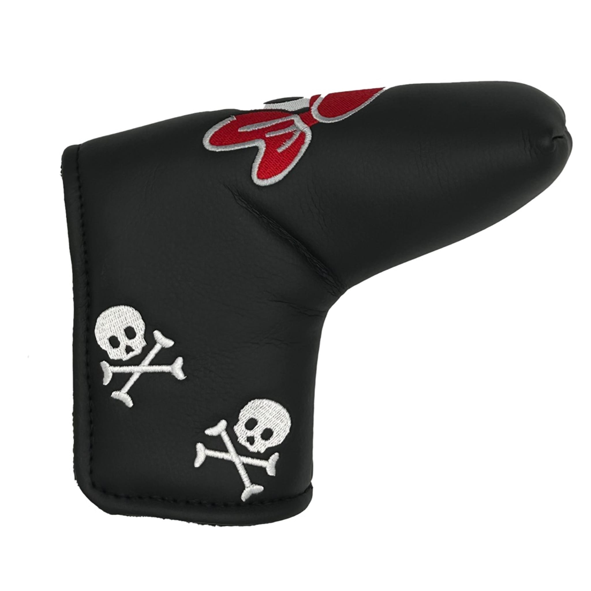 Emroydered Headcovers Puttercover BLADE Skull