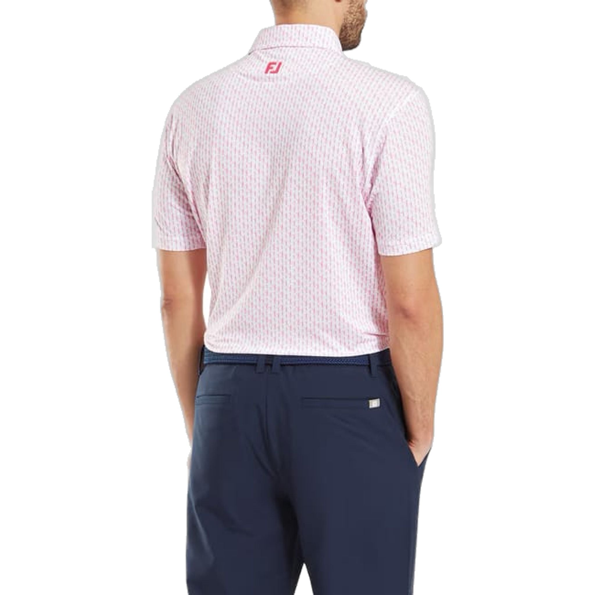 Footjoy Figure Print Polo Herren