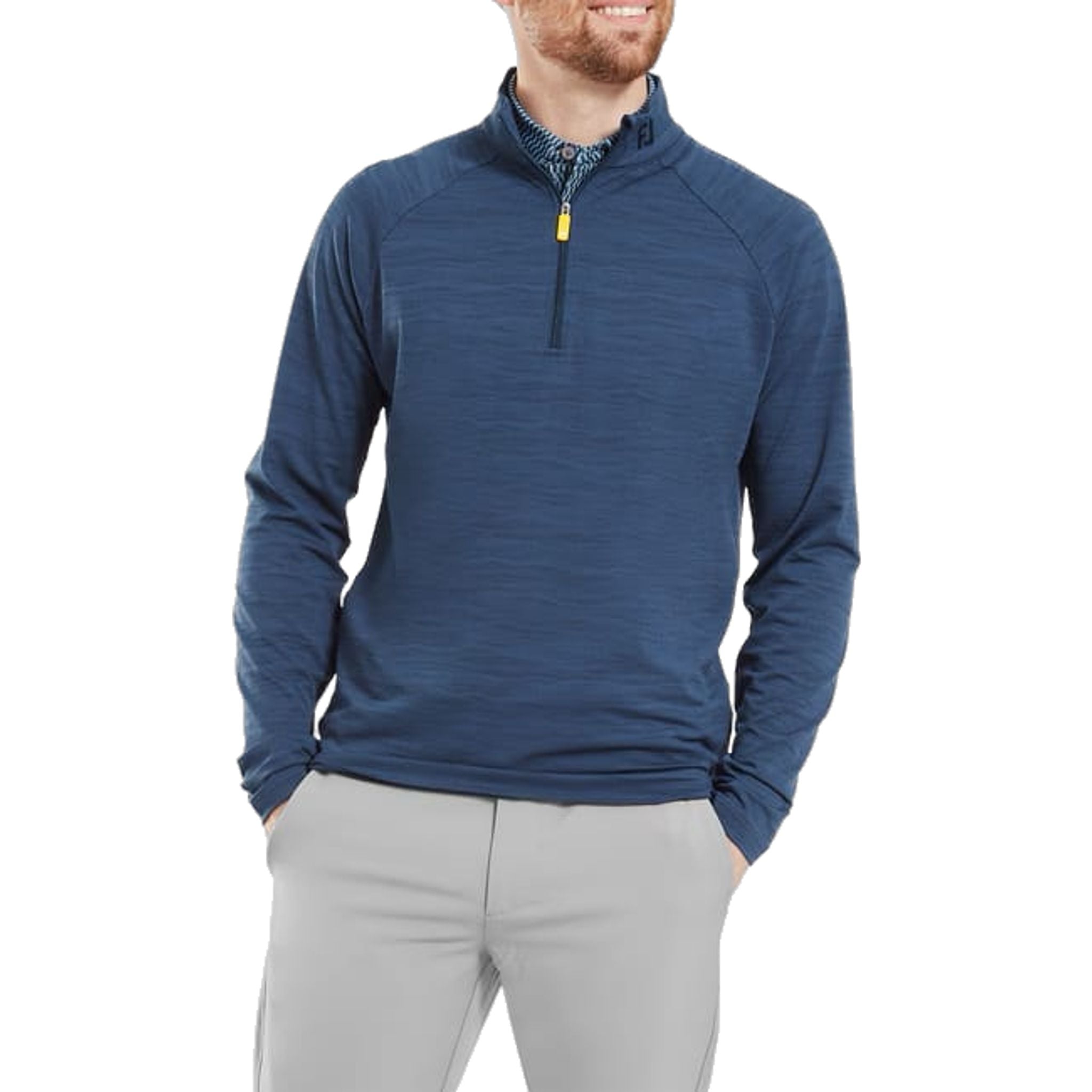 Footjoy Wave Jacquard Chill-Out Midlayer Herren