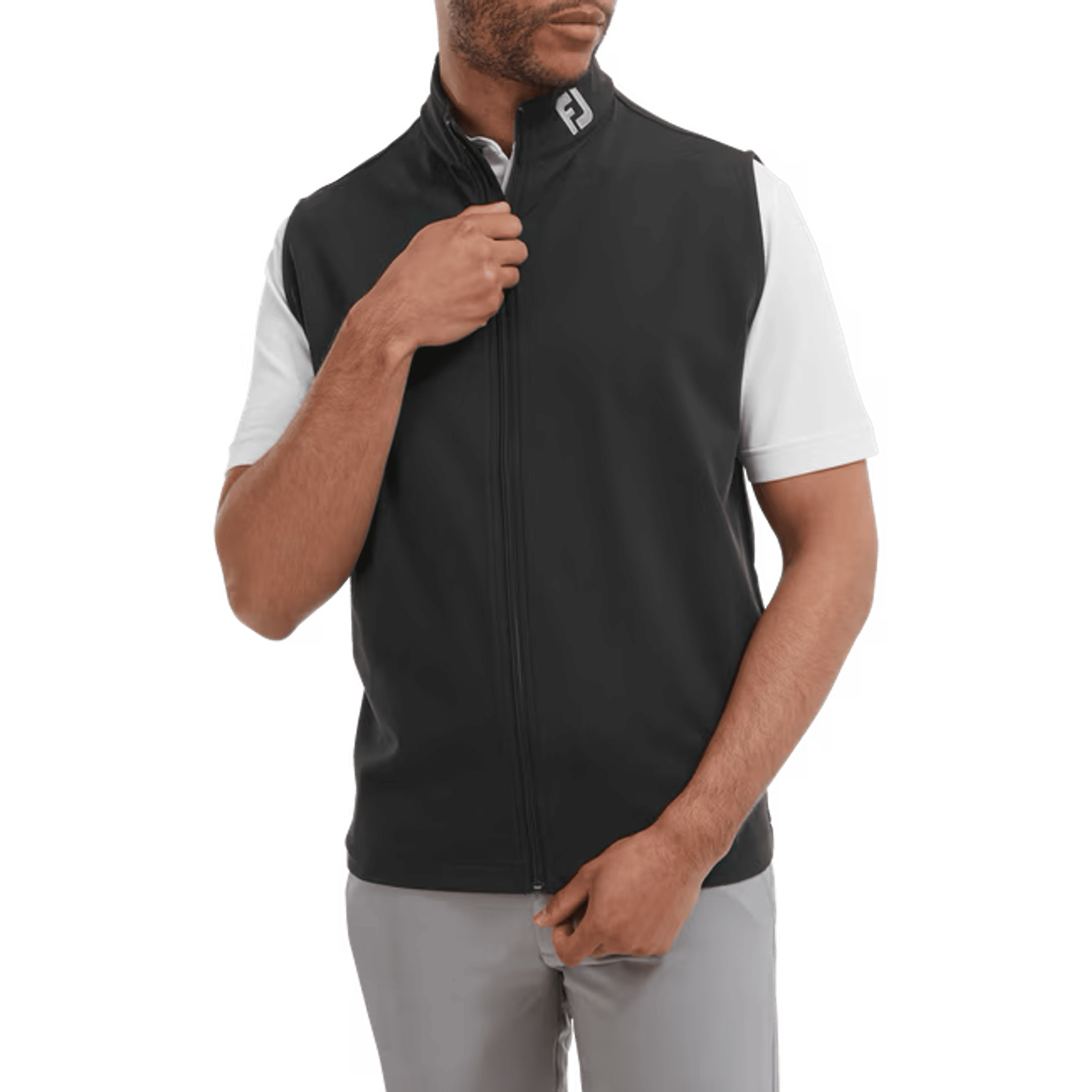 Footjoy Full-Zip Knit Vest Herren