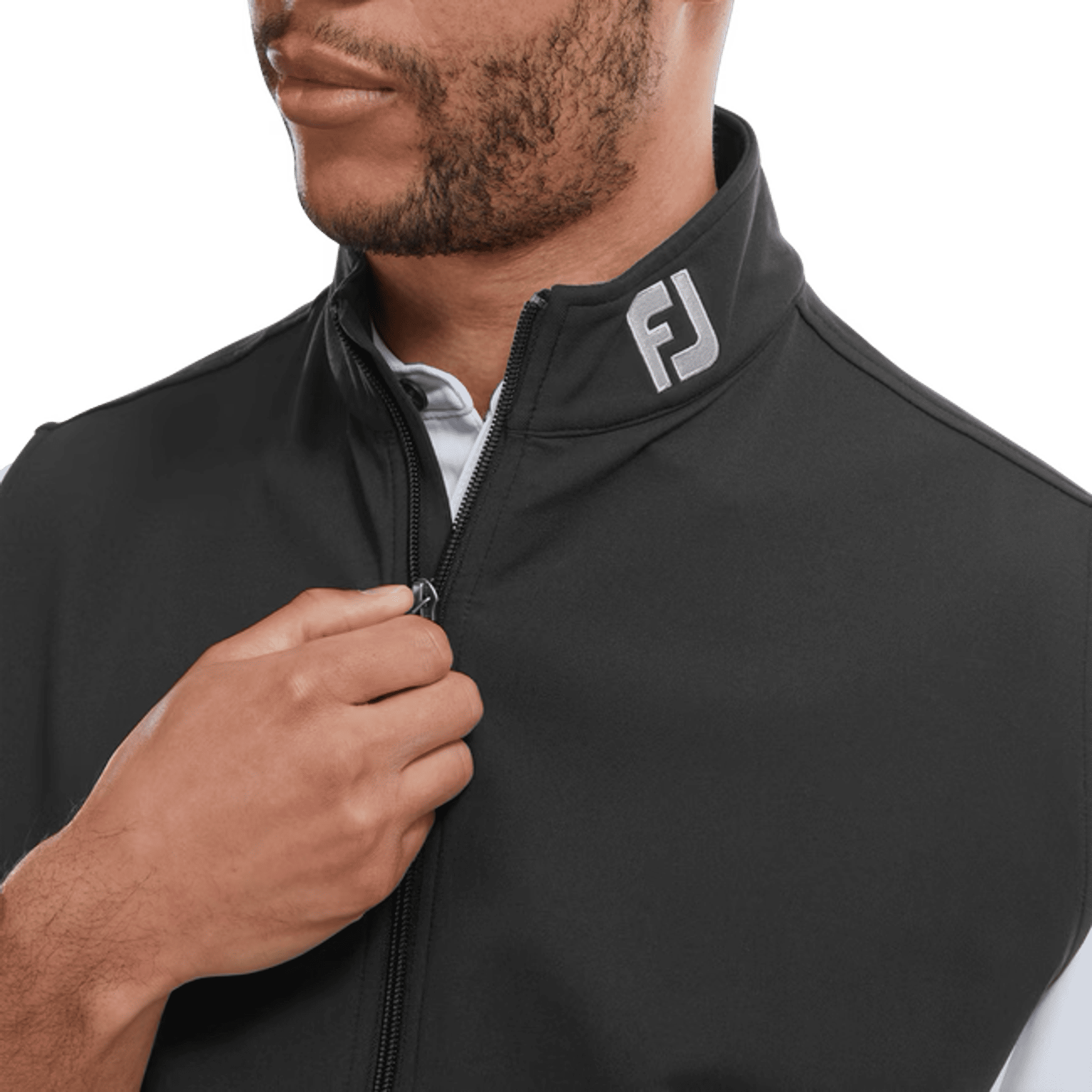 Footjoy Full-Zip Knit Vest Herren