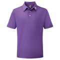 Footjoy M Stretch Pique SS Polo Purple Herren