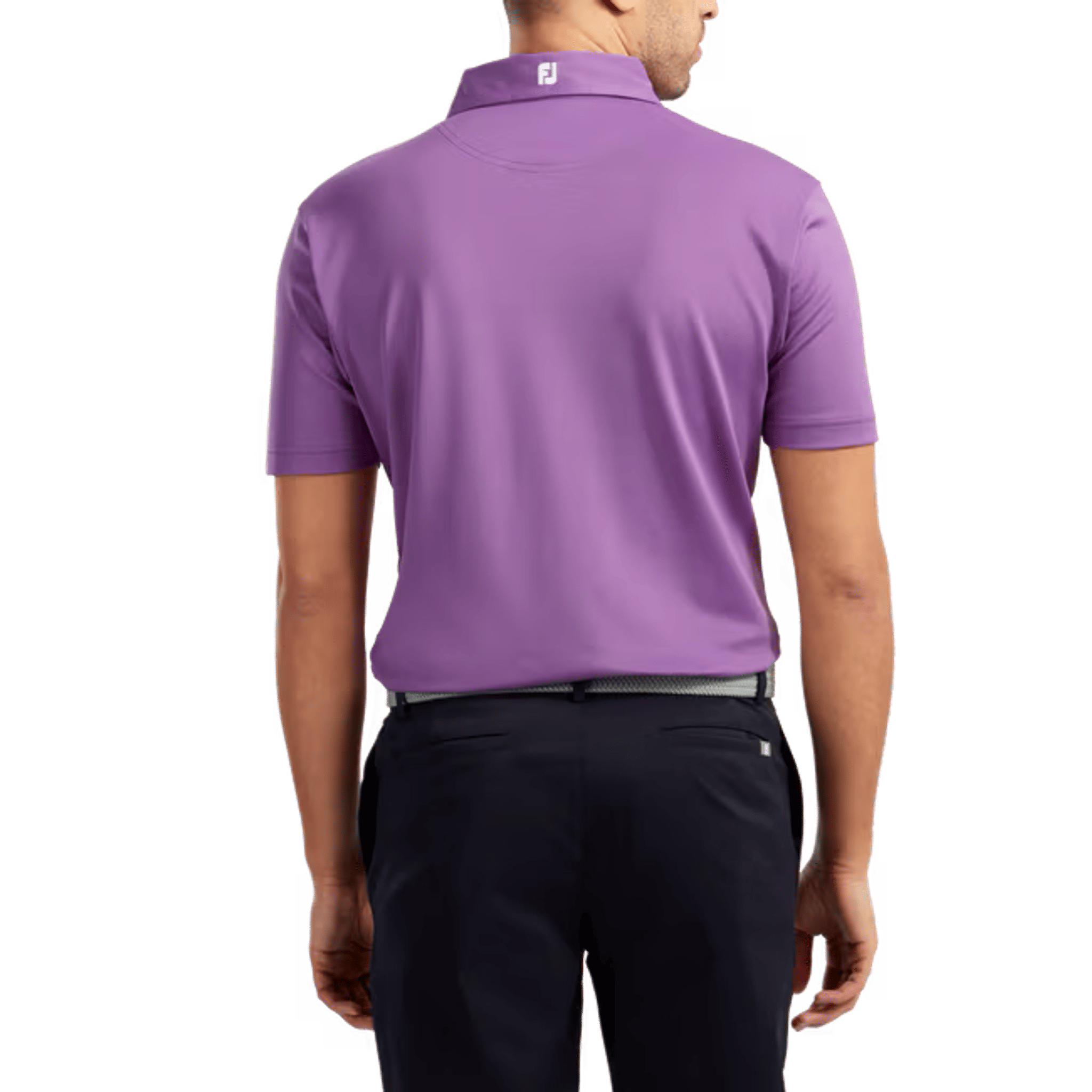 Footjoy M Stretch Pique SS Polo Purple Herren
