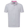 Footjoy Flying Wasp Print Polo Herren