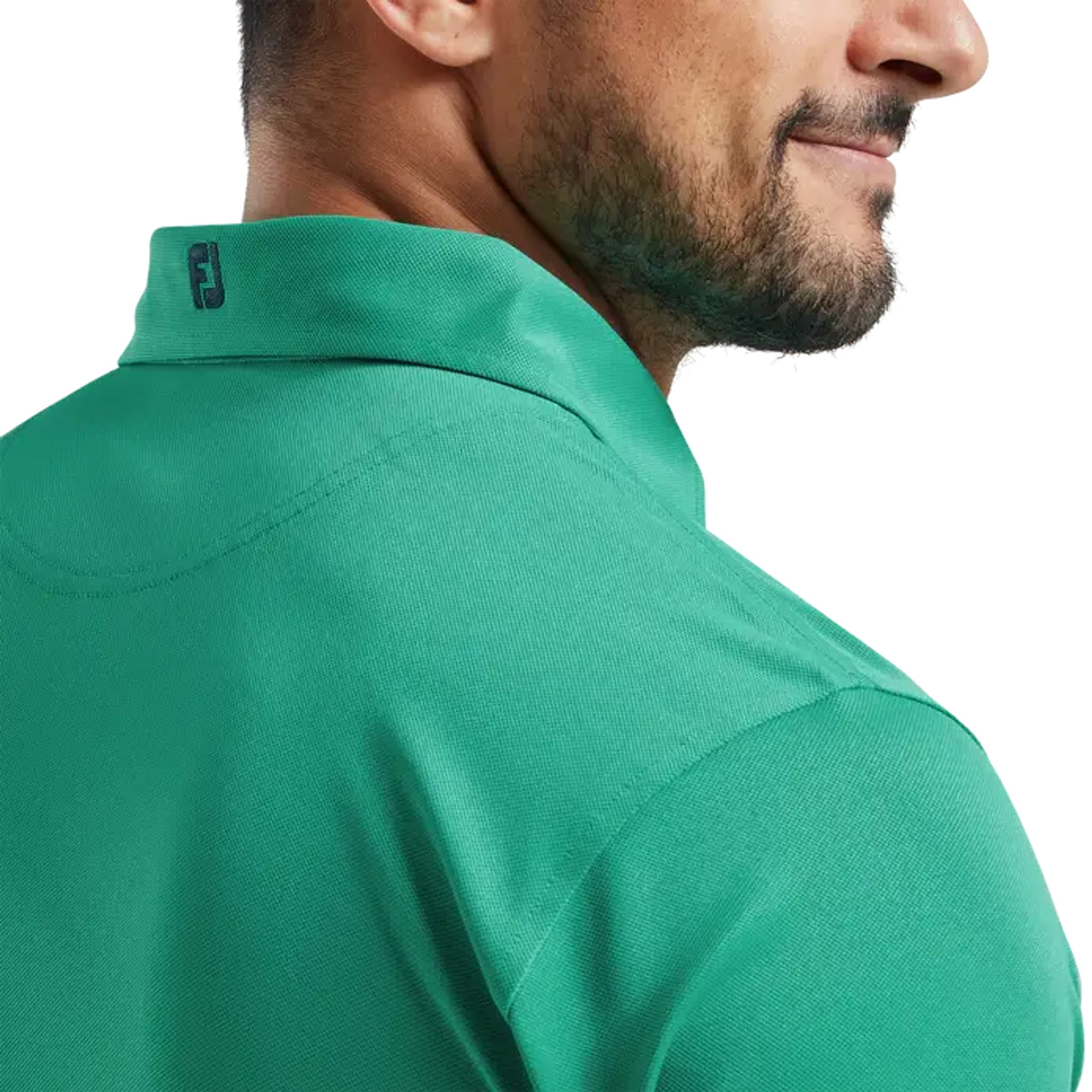 Footjoy Stretch Pique Solid Polo Herren