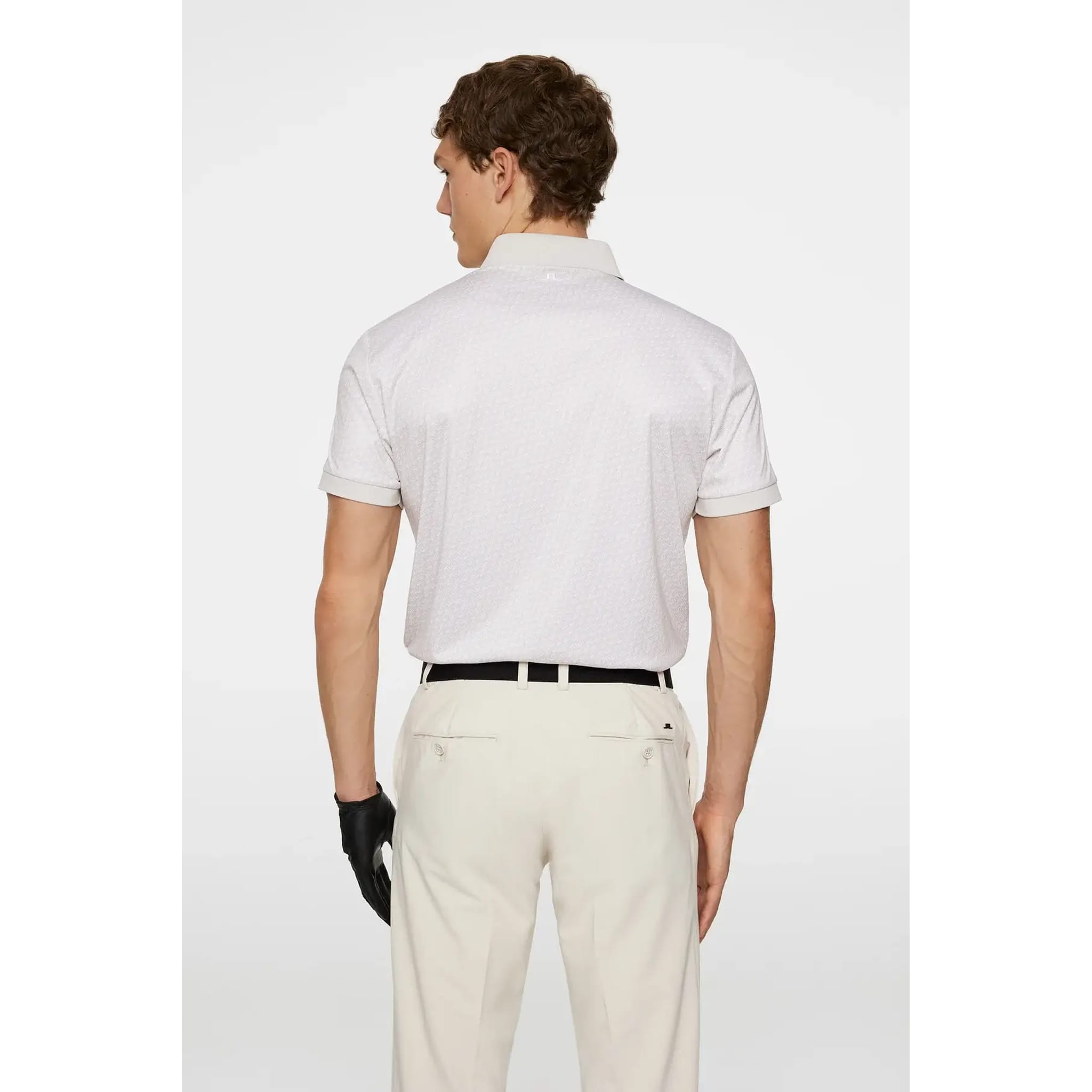 J. Lindeberg Tour Tech Print Polo Herren