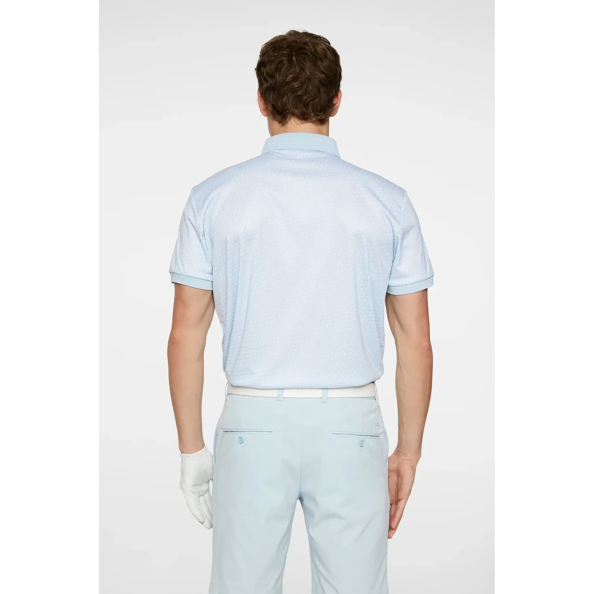 J. Lindeberg Tour Tech Print Polo Herren