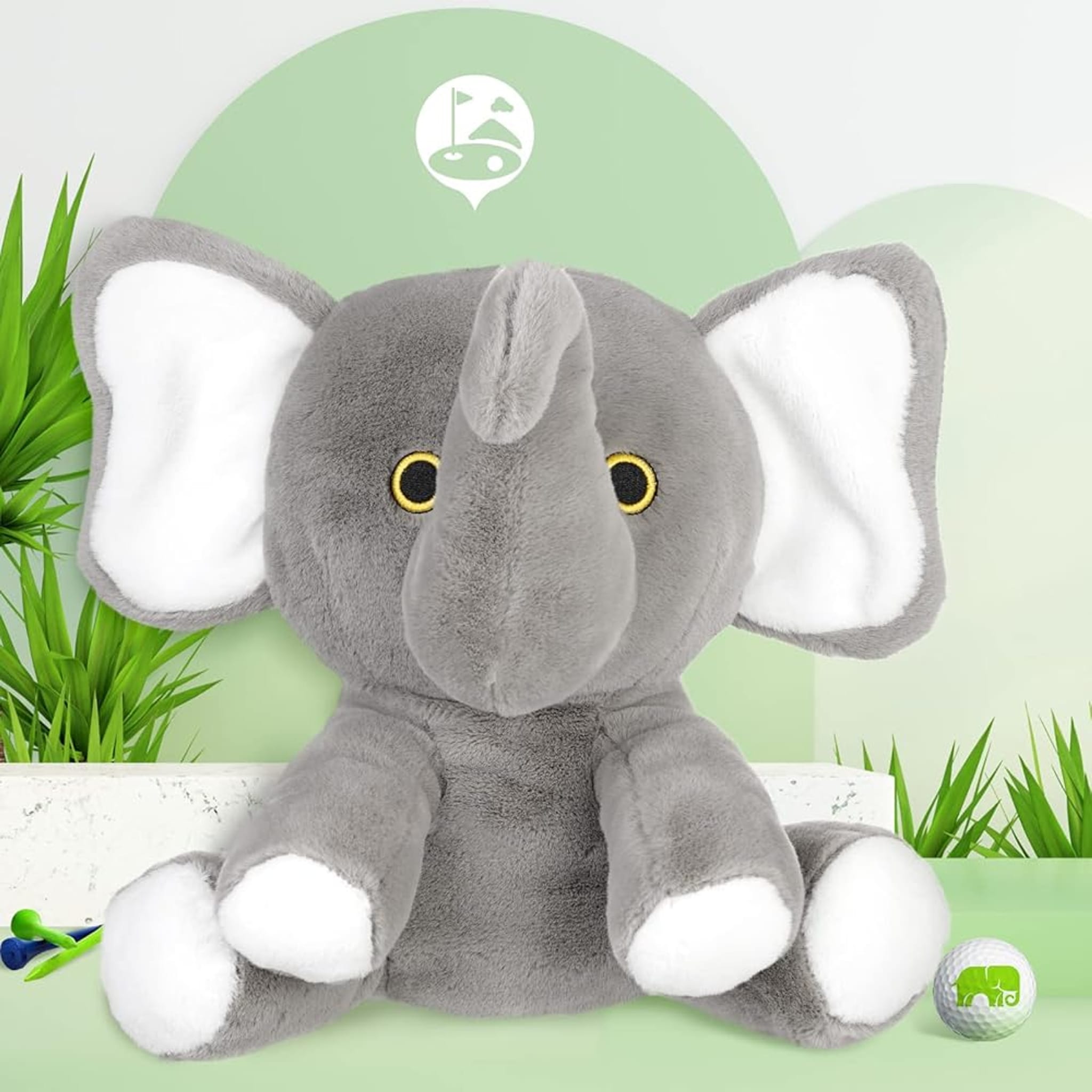 Puppets Headcover Elephant Driver Headcover