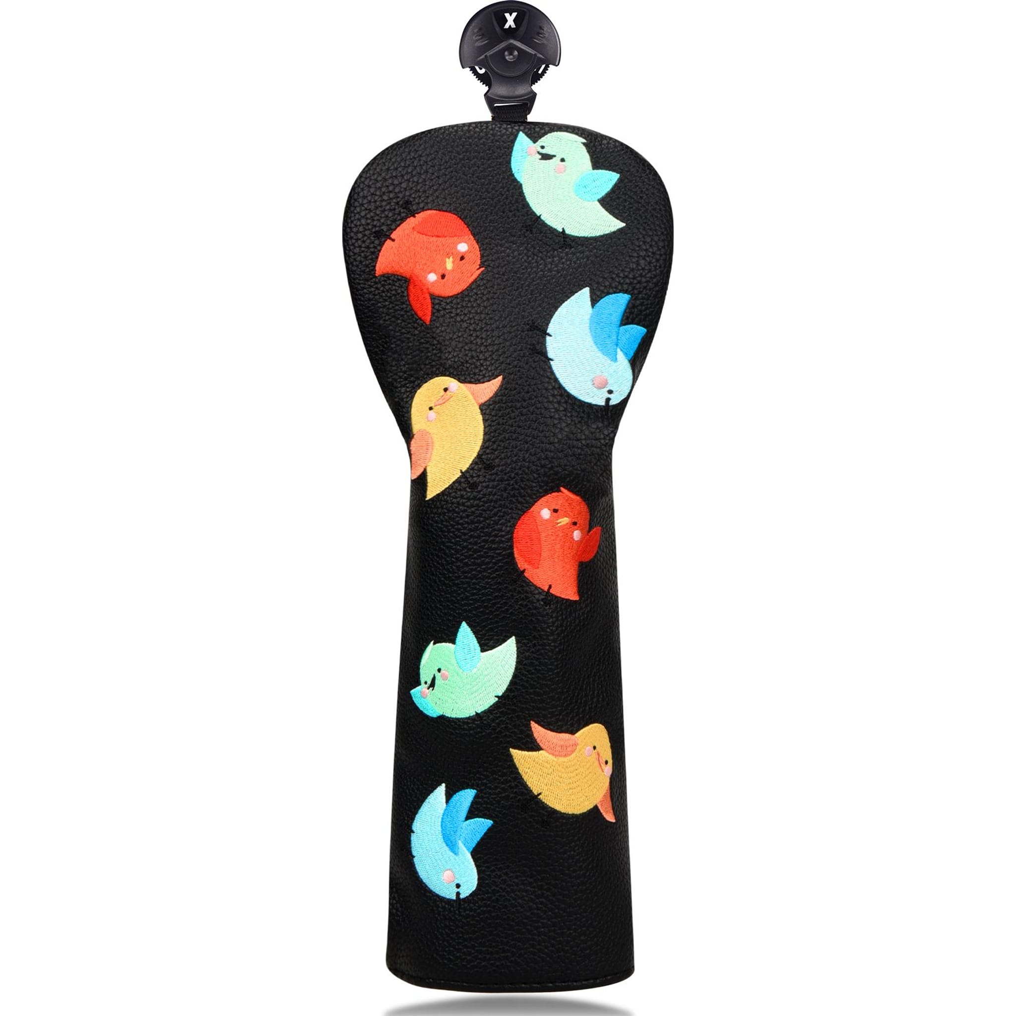 Emroydered Headcovers Birds Fairway Headcover