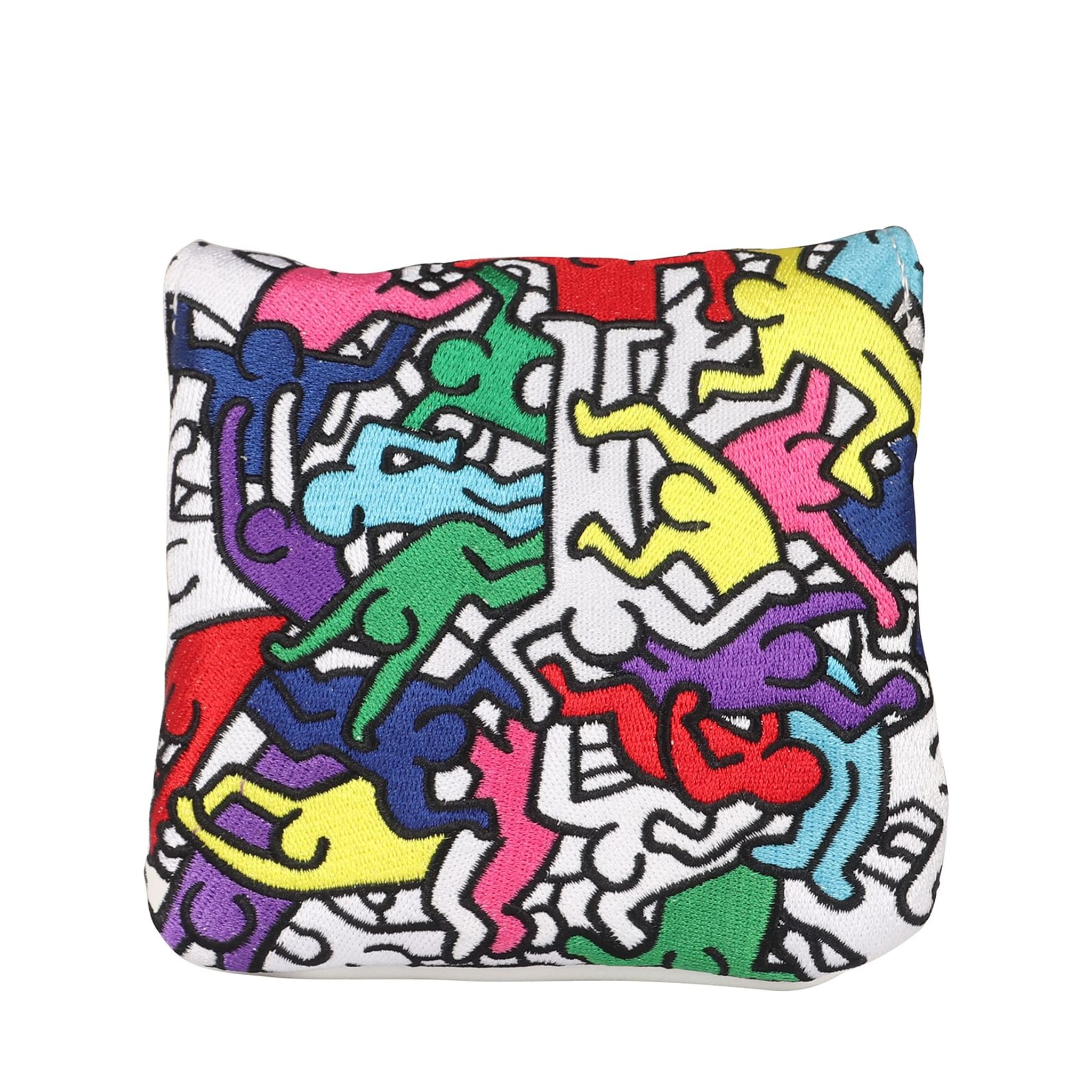 Emroydered Headcovers Keith Haring Color Mallet Headcover