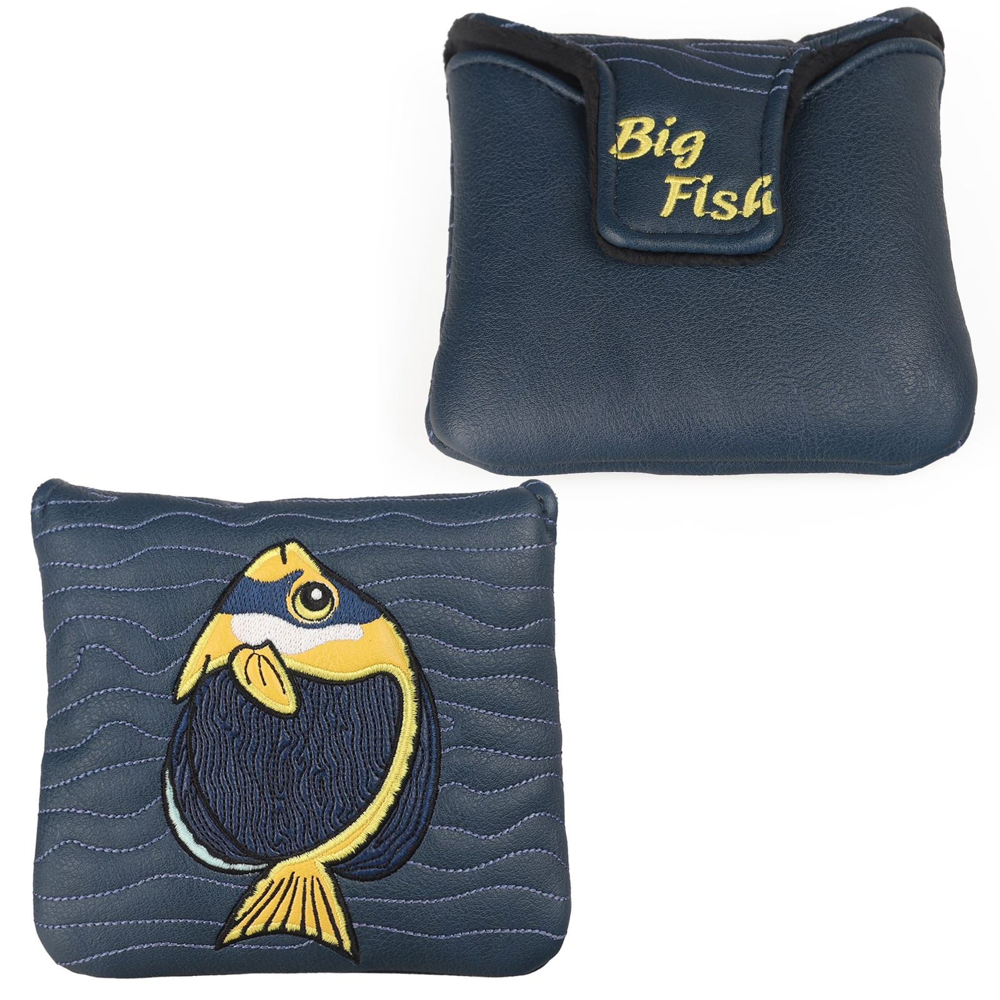 Emroydered Headcovers Big Fish Mallet Headcover