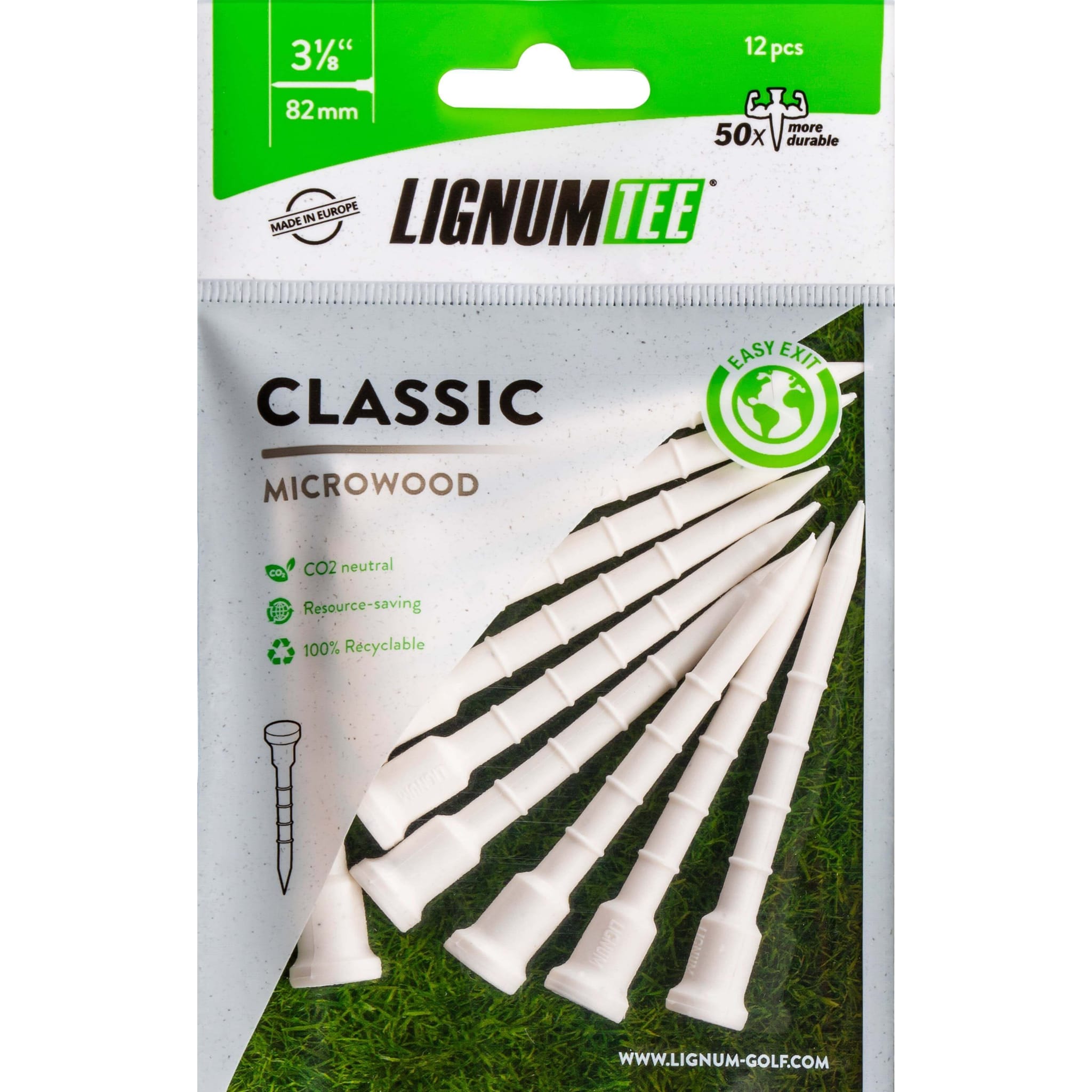 Lignum Classic Tee 82mm