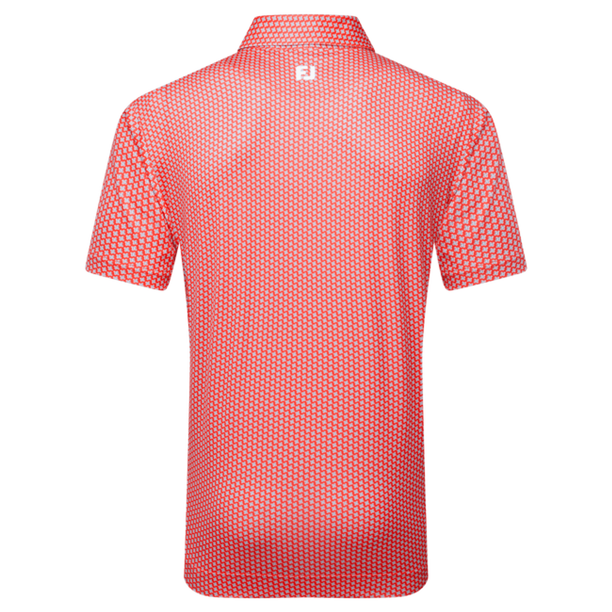 Footjoy Houndstooth Geo Lisle Polo