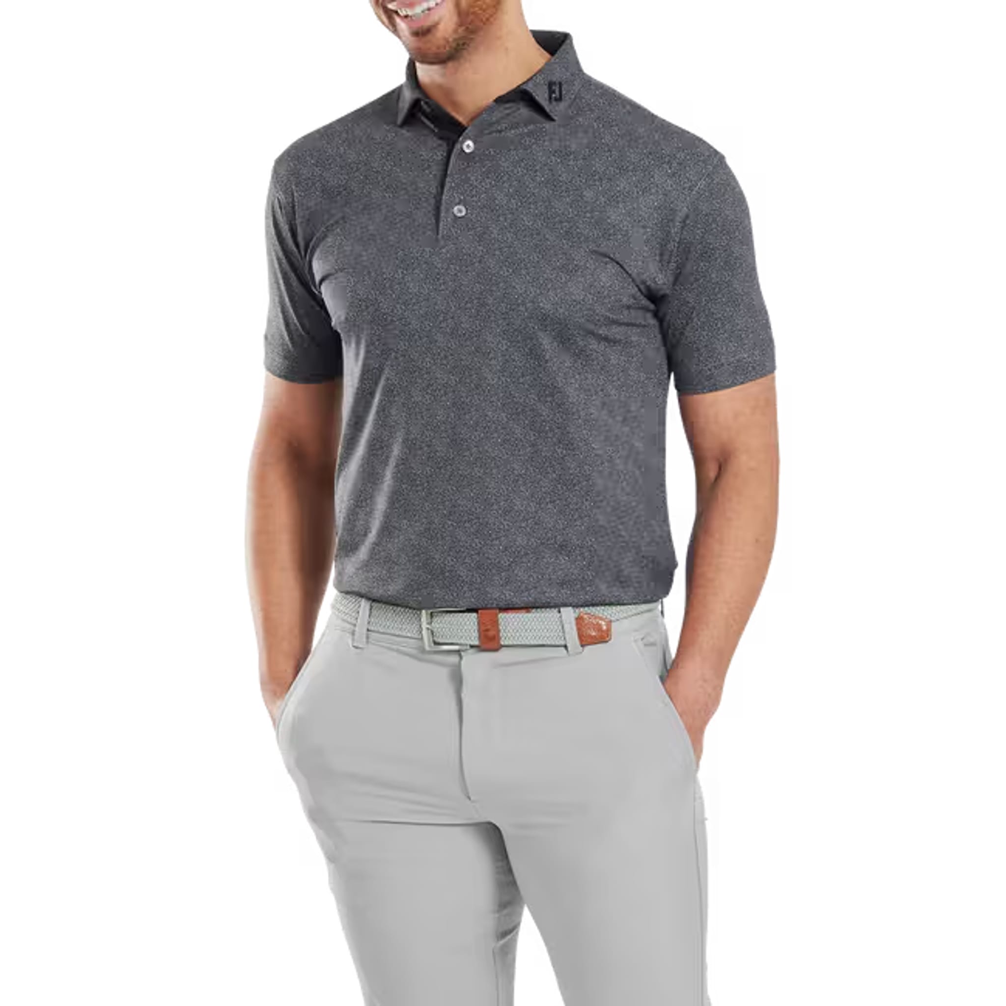 Footjoy Sprinkel Piqué Polo Herren