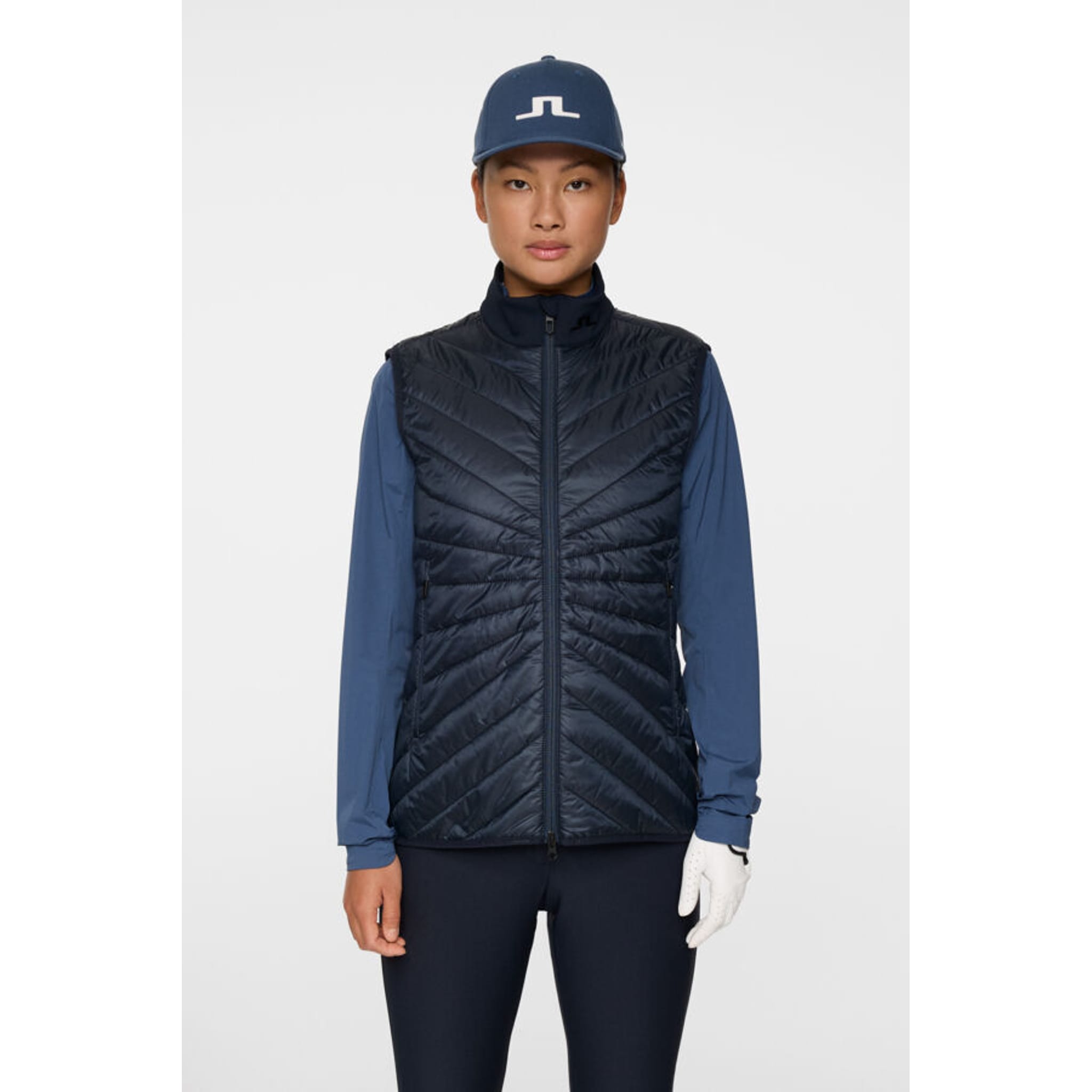 J. Lindeberg Madde Quilt Hybrid Weste Damen