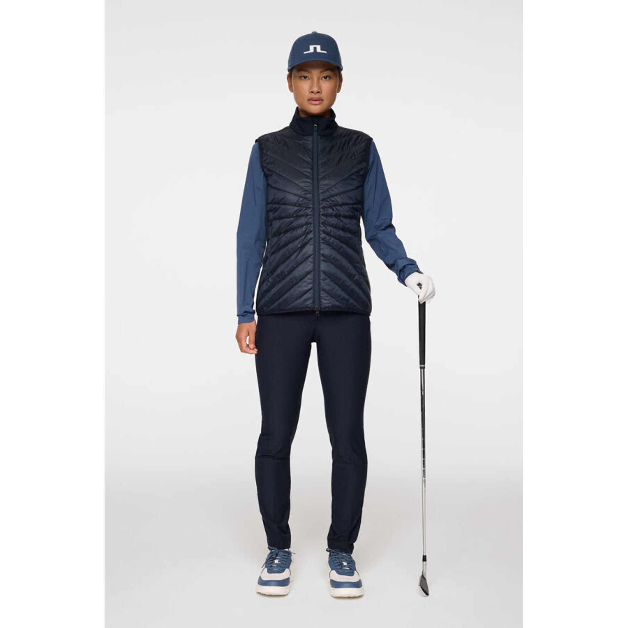 J. Lindeberg Madde Quilt Hybrid Weste Damen