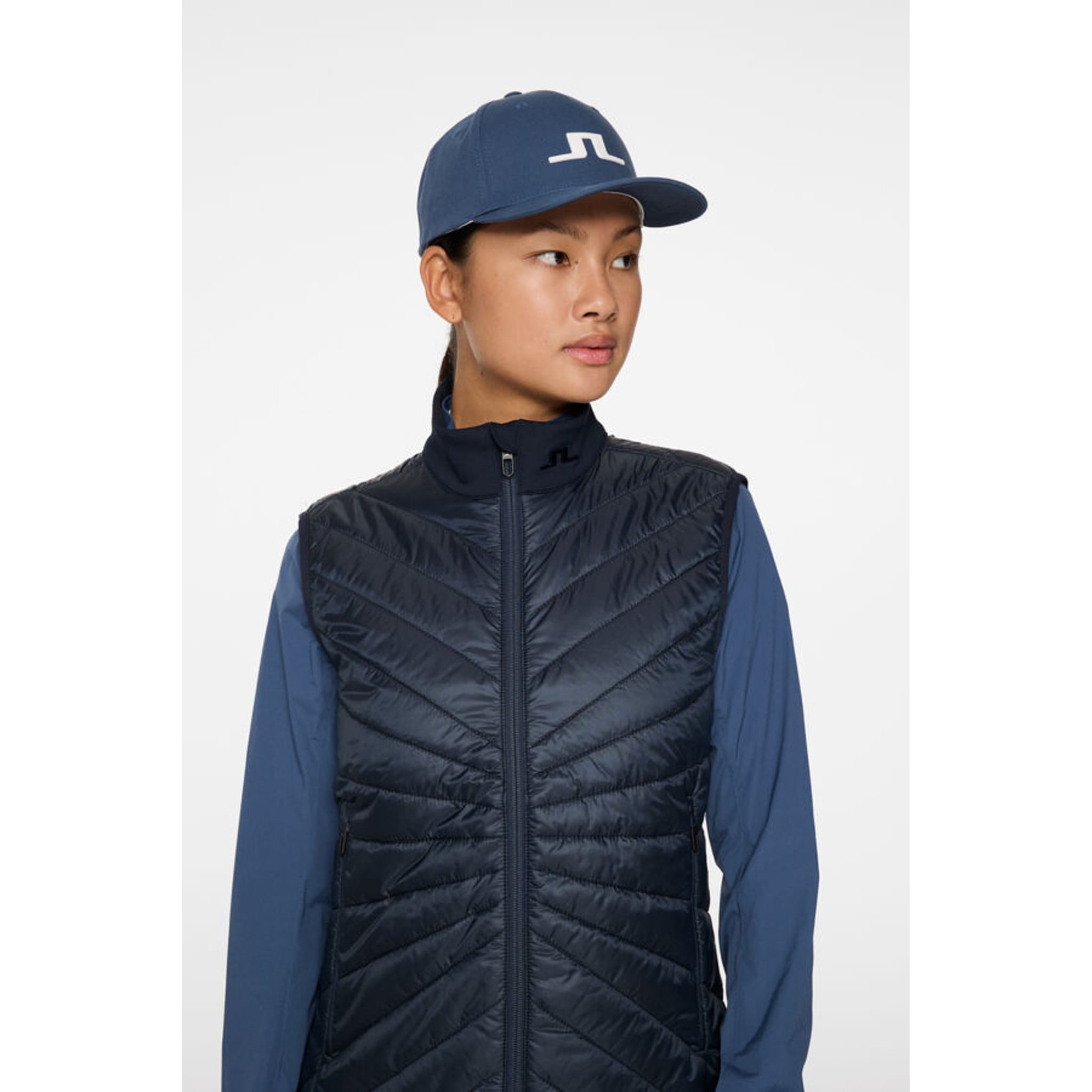 J. Lindeberg Madde Quilt Hybrid Weste Damen