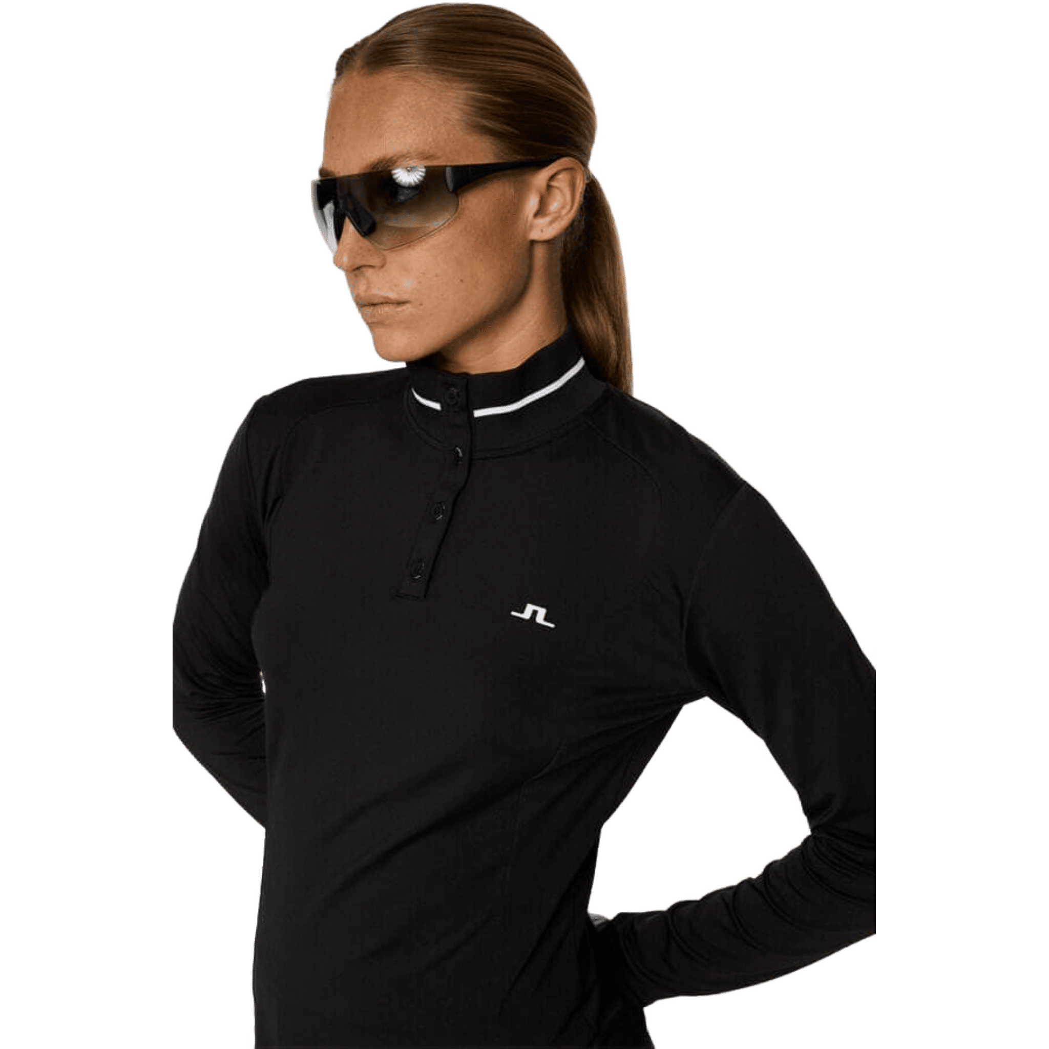 J. Lindeberg Hertta Longsleeve Polo Damen