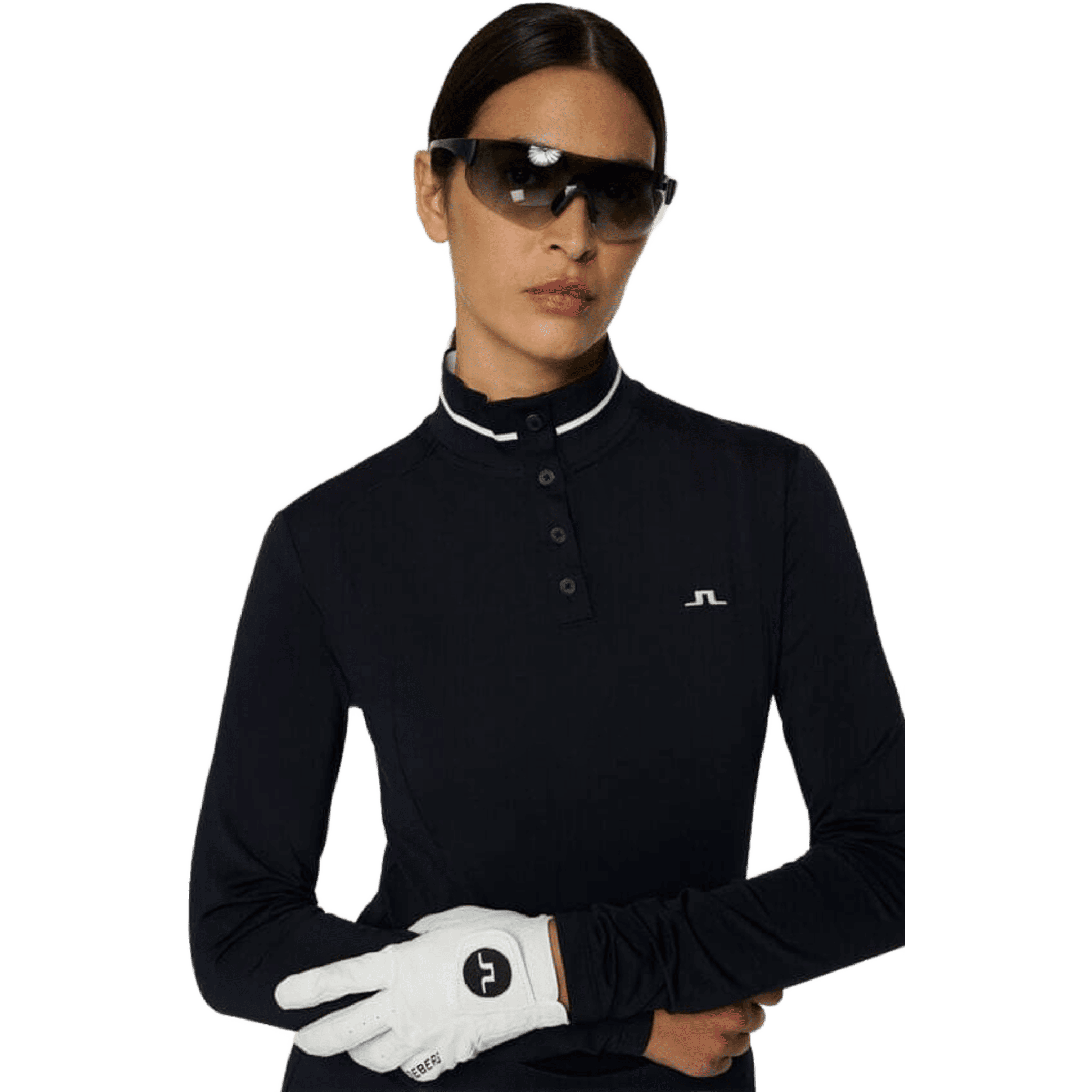 J. Lindeberg Hertta Longsleeve Polo Damen