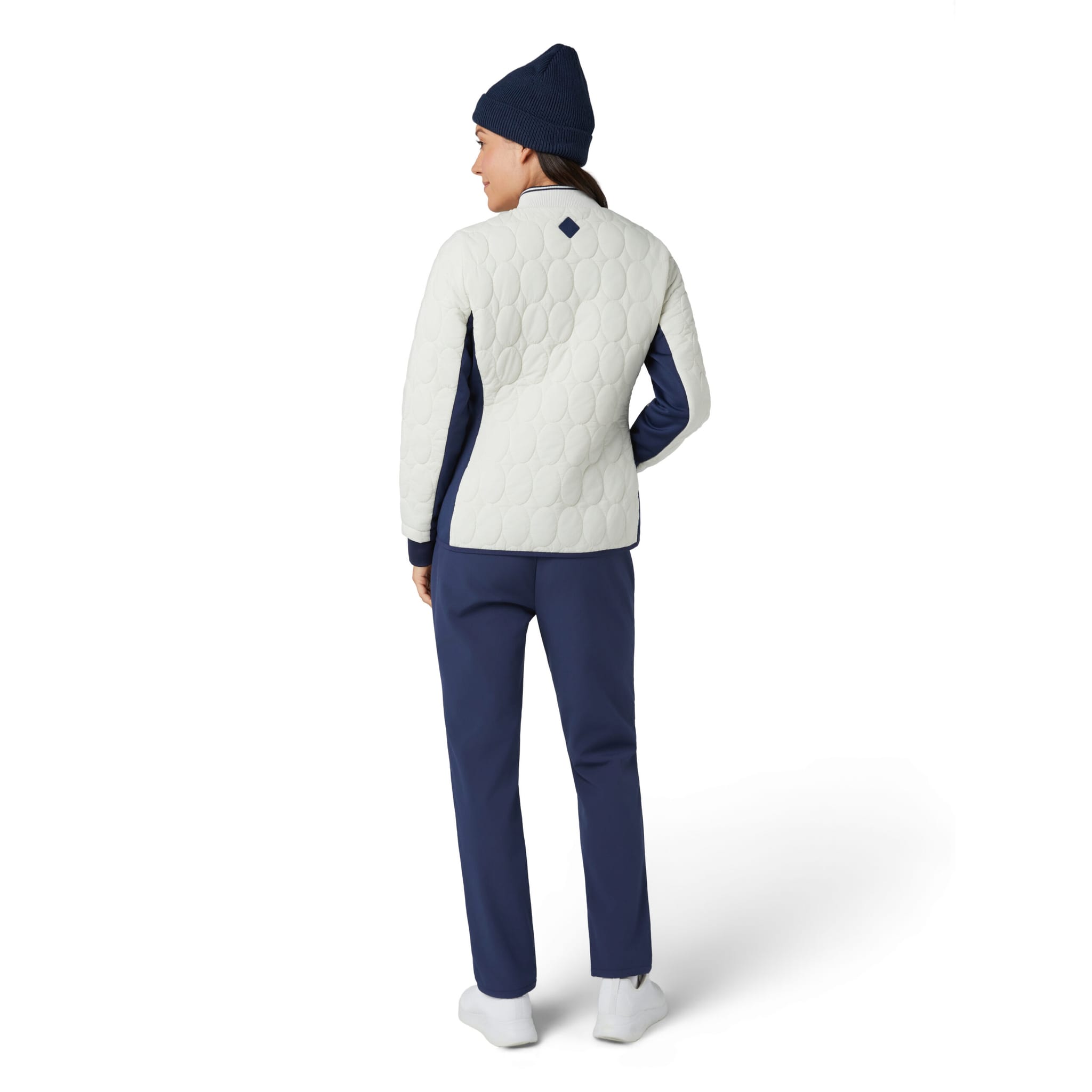 Original Penguin Quilted Puffer Jacke Damen