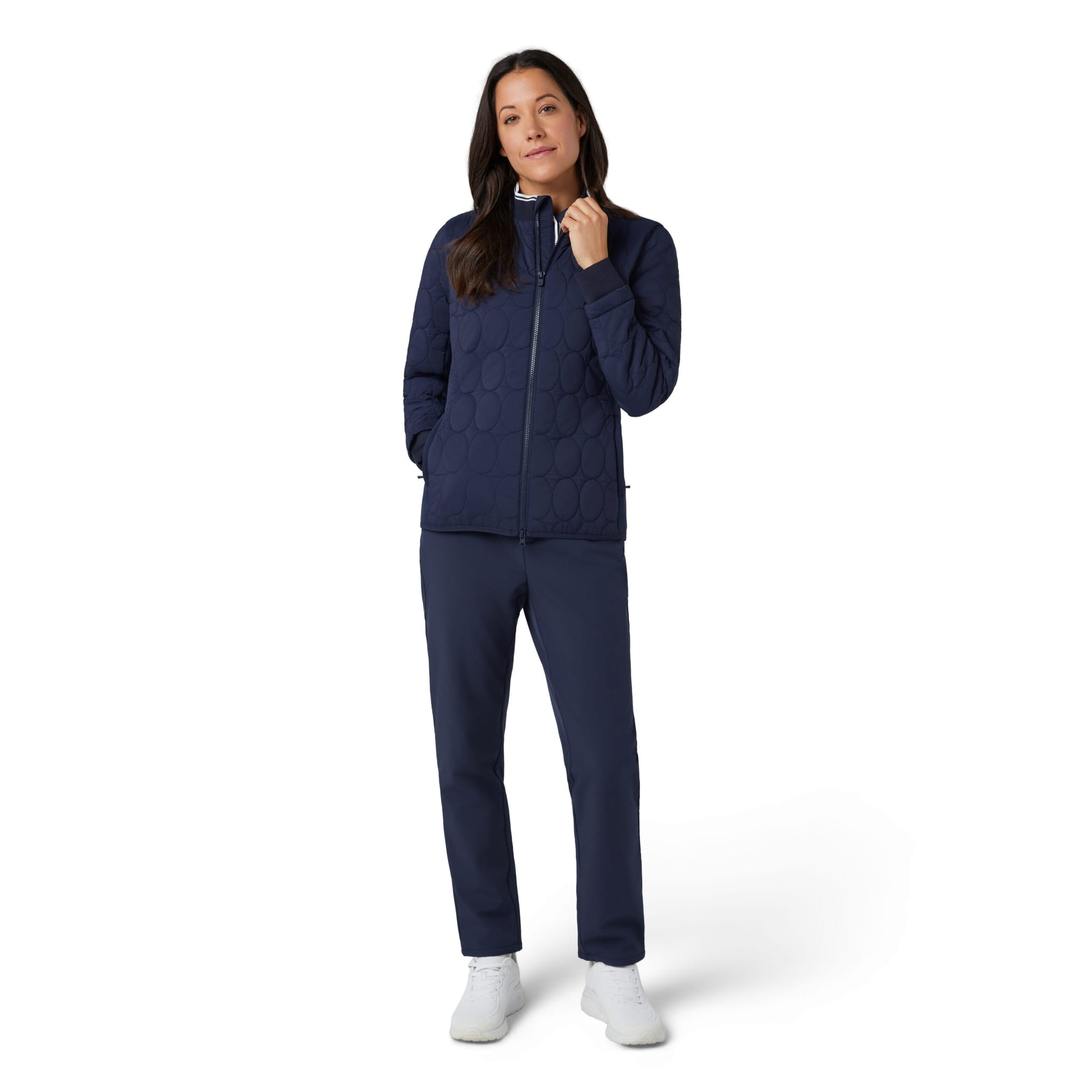 Original Penguin Quilted Puffer Jacke Damen