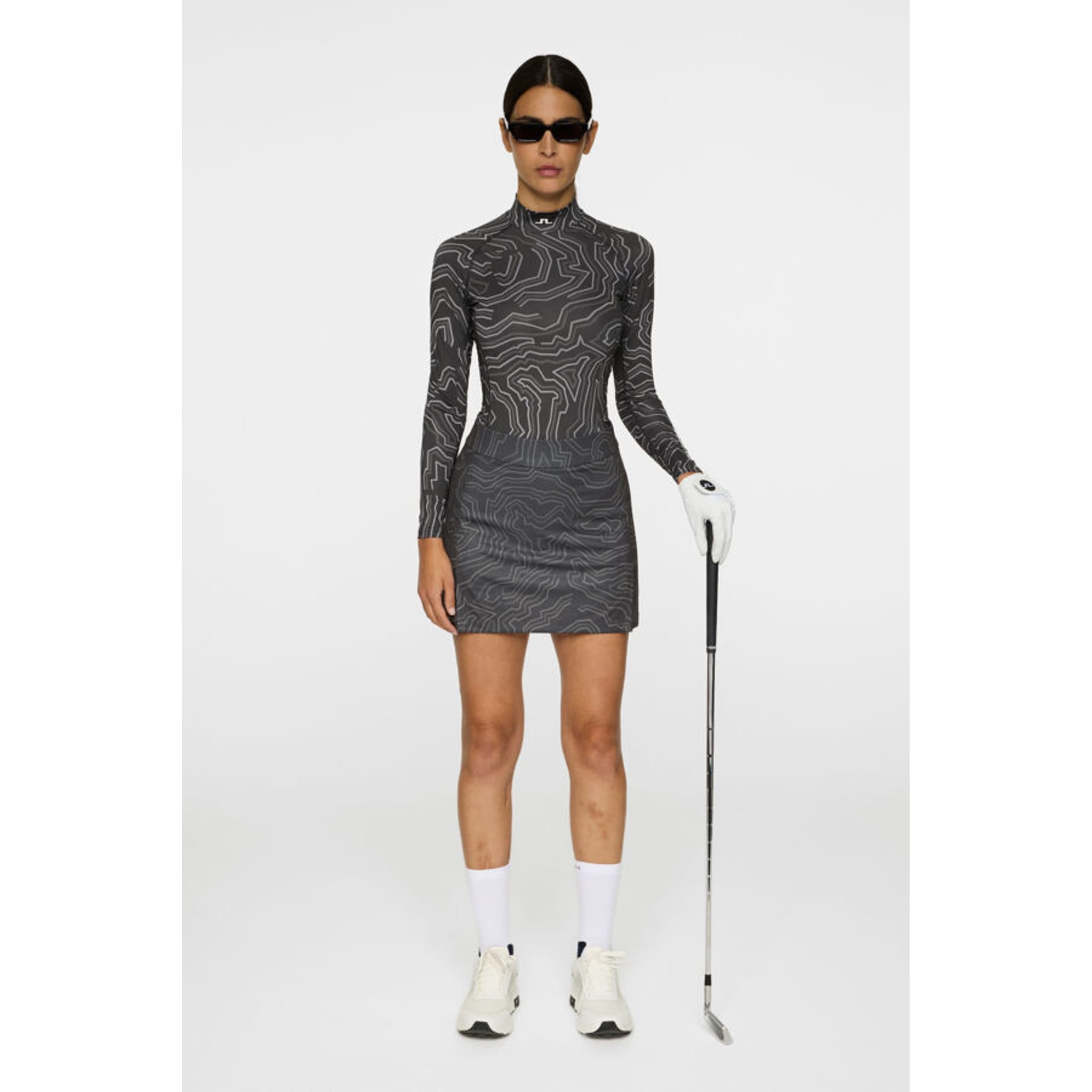 J. Lindeberg Amelie Mid Print Rock Damen