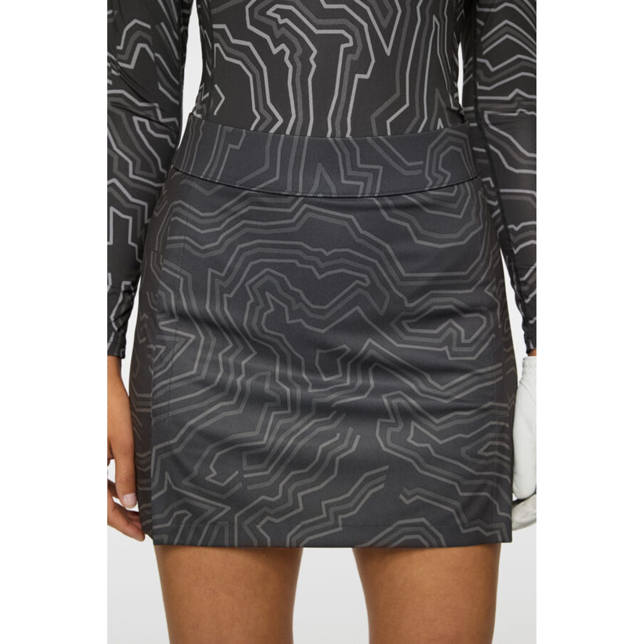 J. Lindeberg Amelie Mid Print Rock Damen