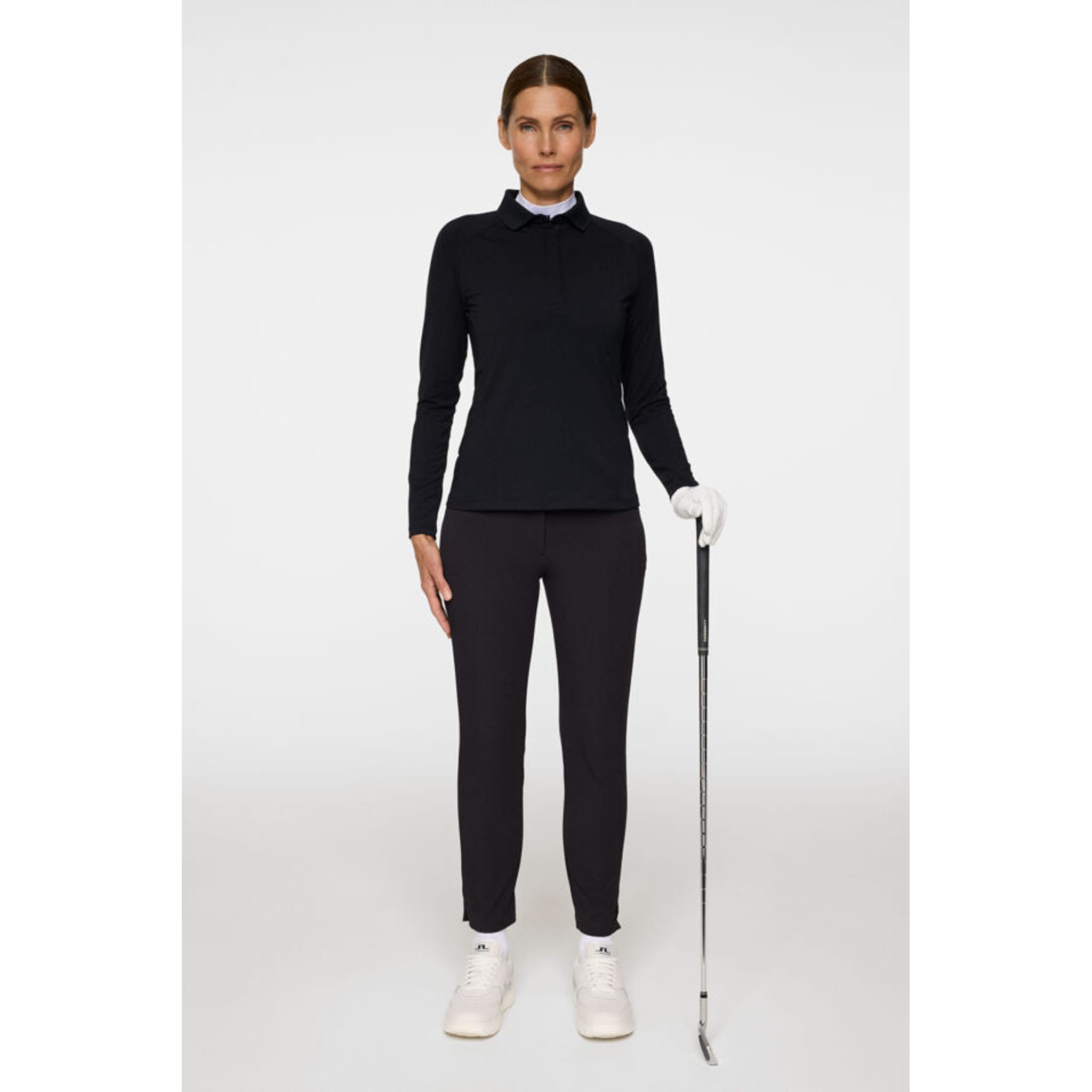 J. Lindeberg Flor Long Sleeve Polo Damen