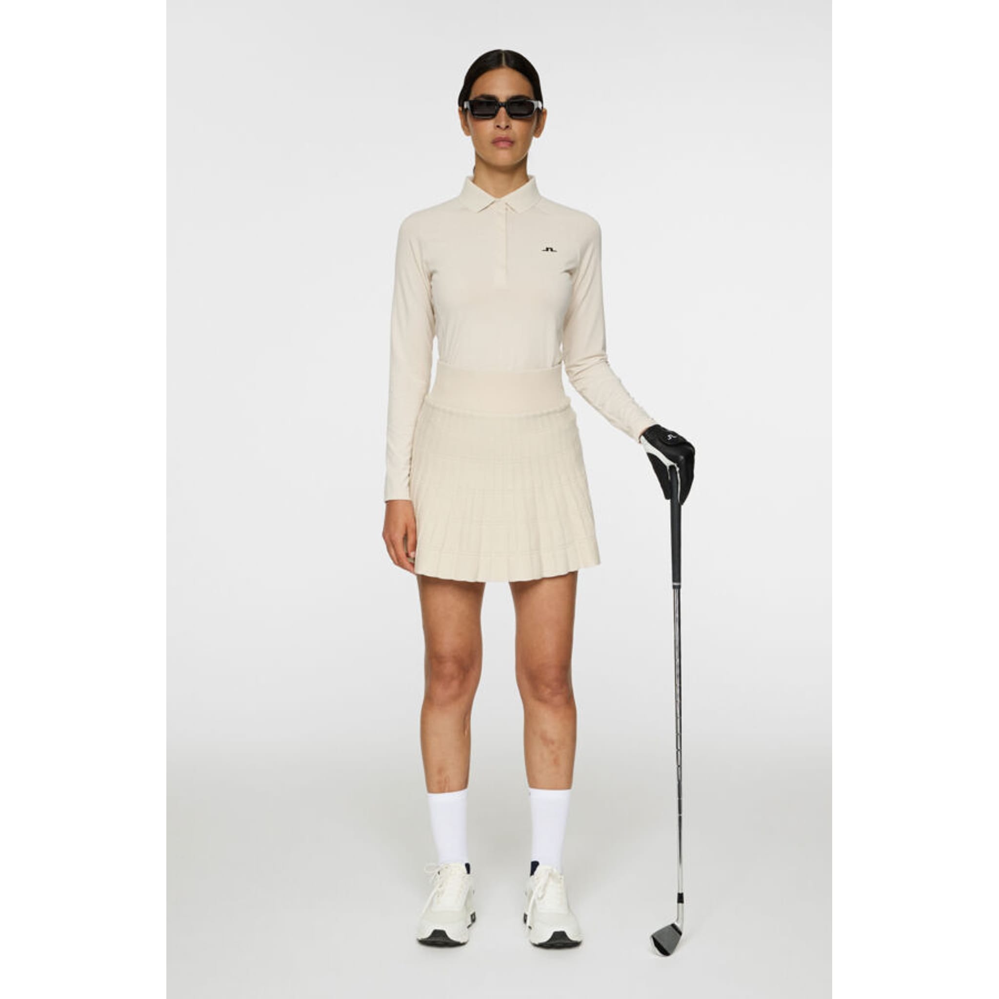 J. Lindeberg Flor Long Sleeve Polo Damen
