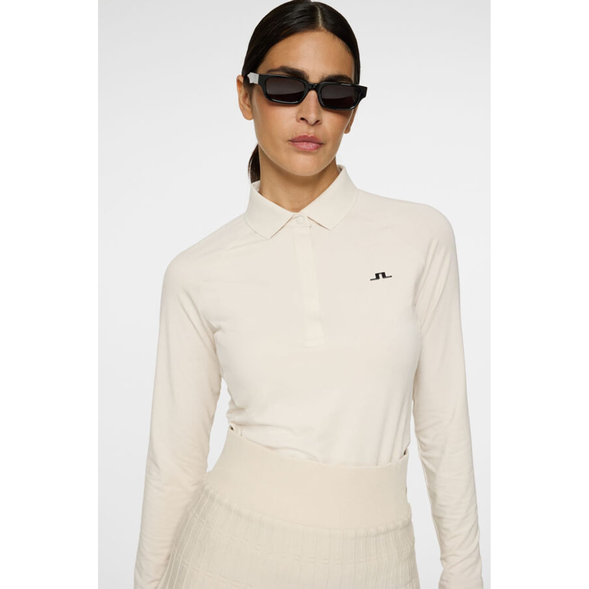 J. Lindeberg Flor Long Sleeve Polo Damen
