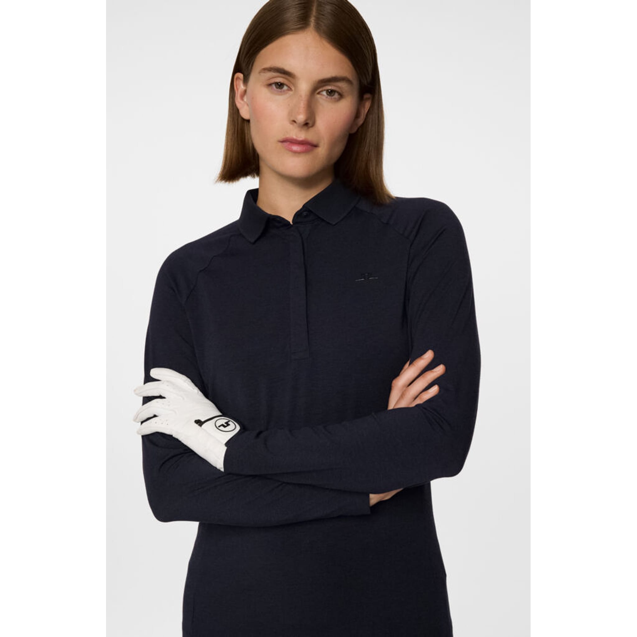 J. Lindeberg Flor Long Sleeve Polo Damen