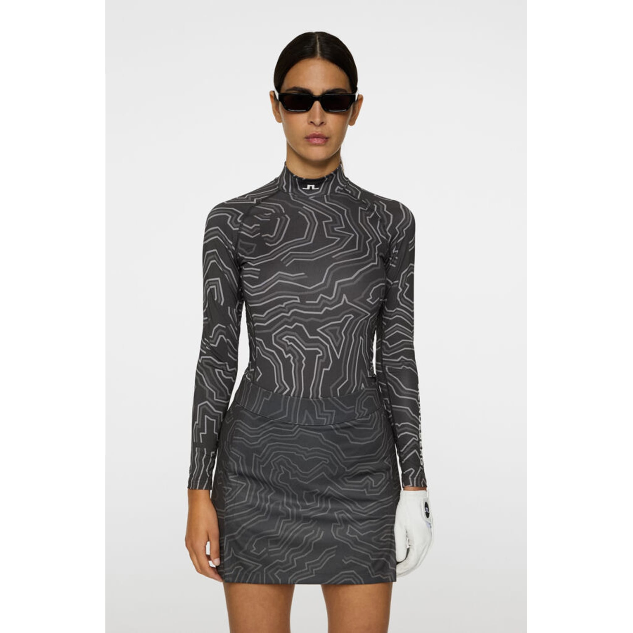 J. Lindeberg Ella Print Compression Top Damen