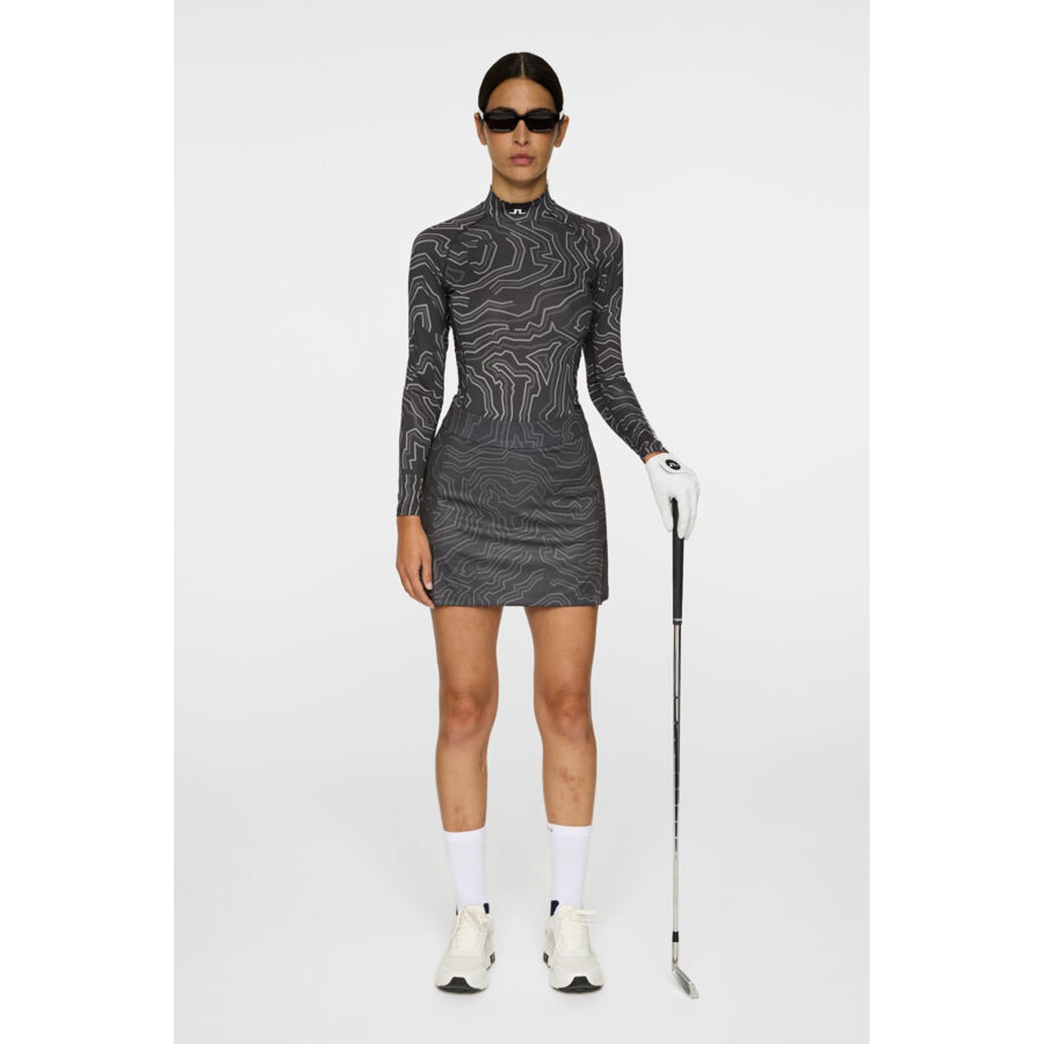 J. Lindeberg Ella Print Compression Top Damen