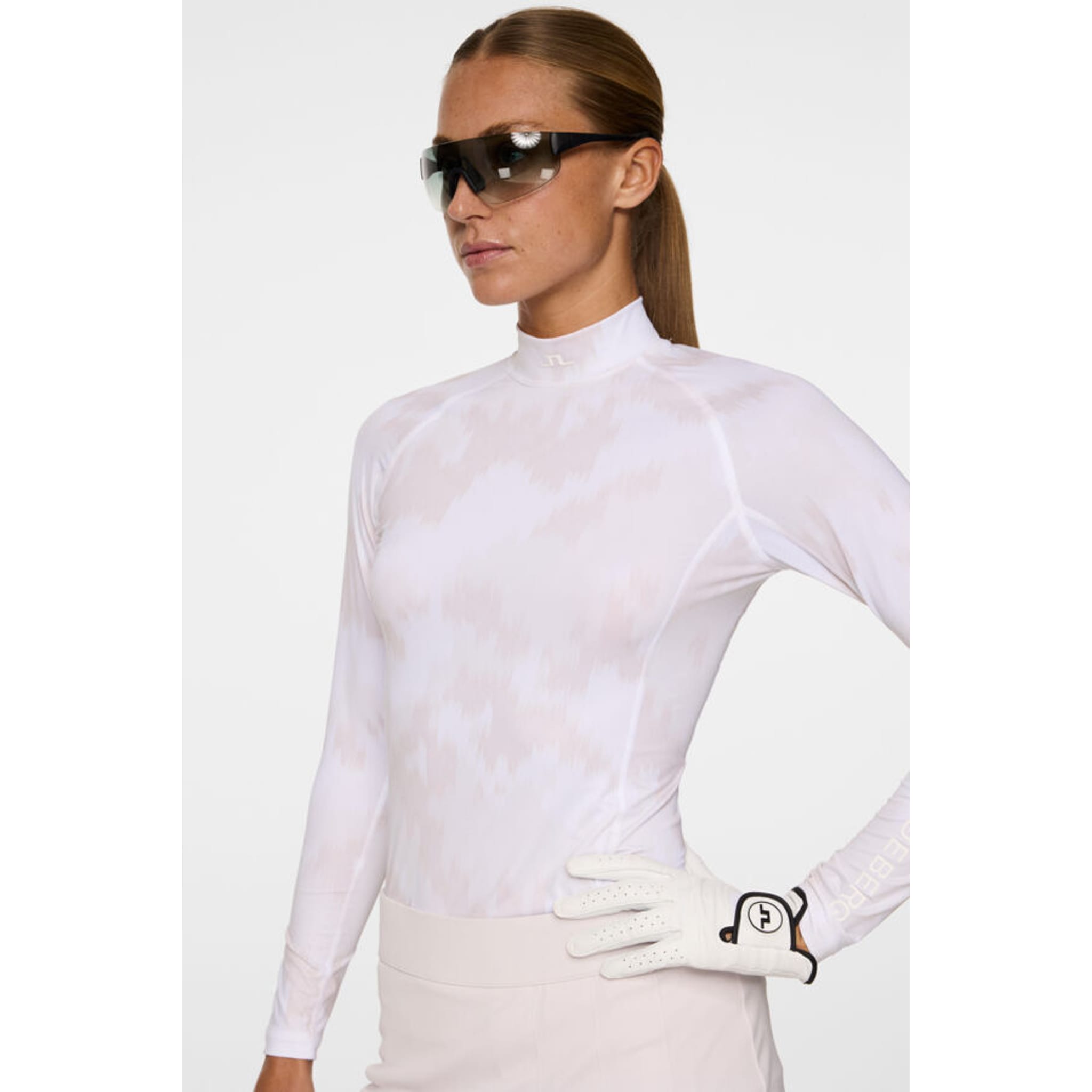 J. Lindeberg Ella Print Compression Top Damen
