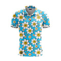 Golf Rowdies Happy Flower Polo Herren