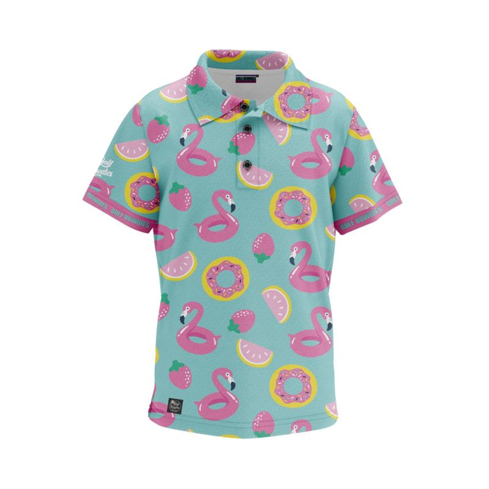 Golf Rowdies Donut Junior Polo