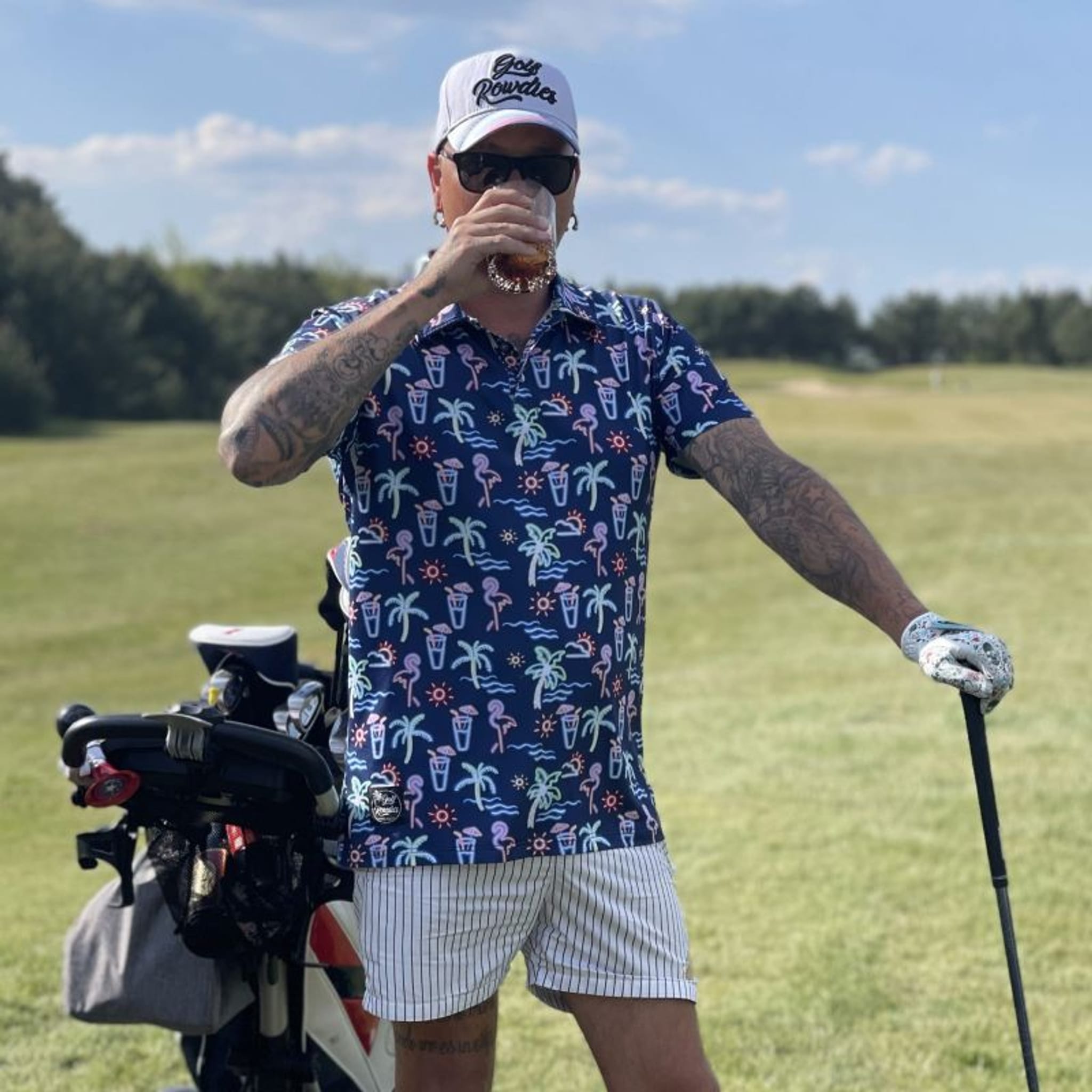 Golf Rowdies Cocktail Polo