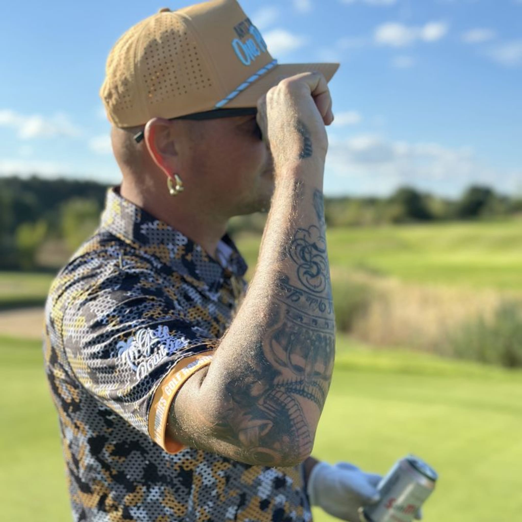 Golf Rowdies Camouflage Polo Herren