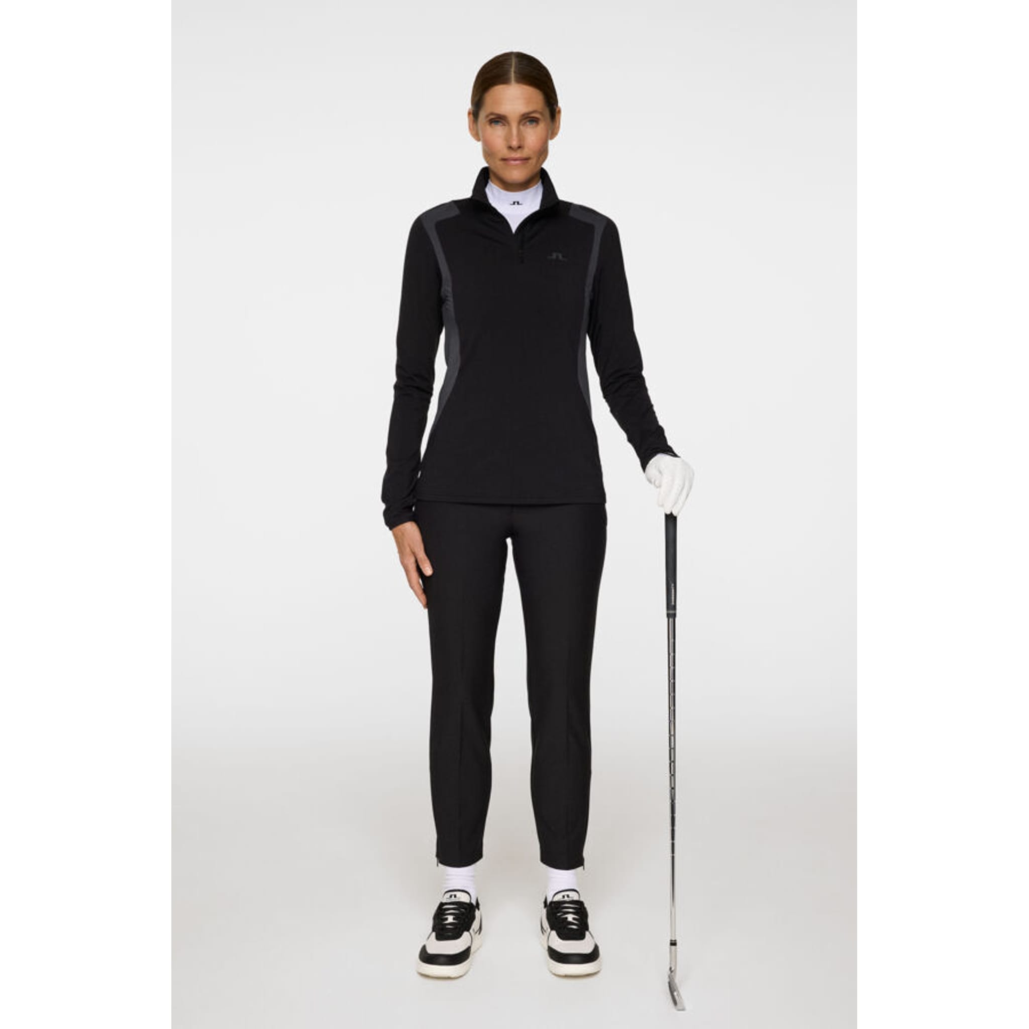 J. Lindeberg Mae Quarter Zip Midlayer Damen