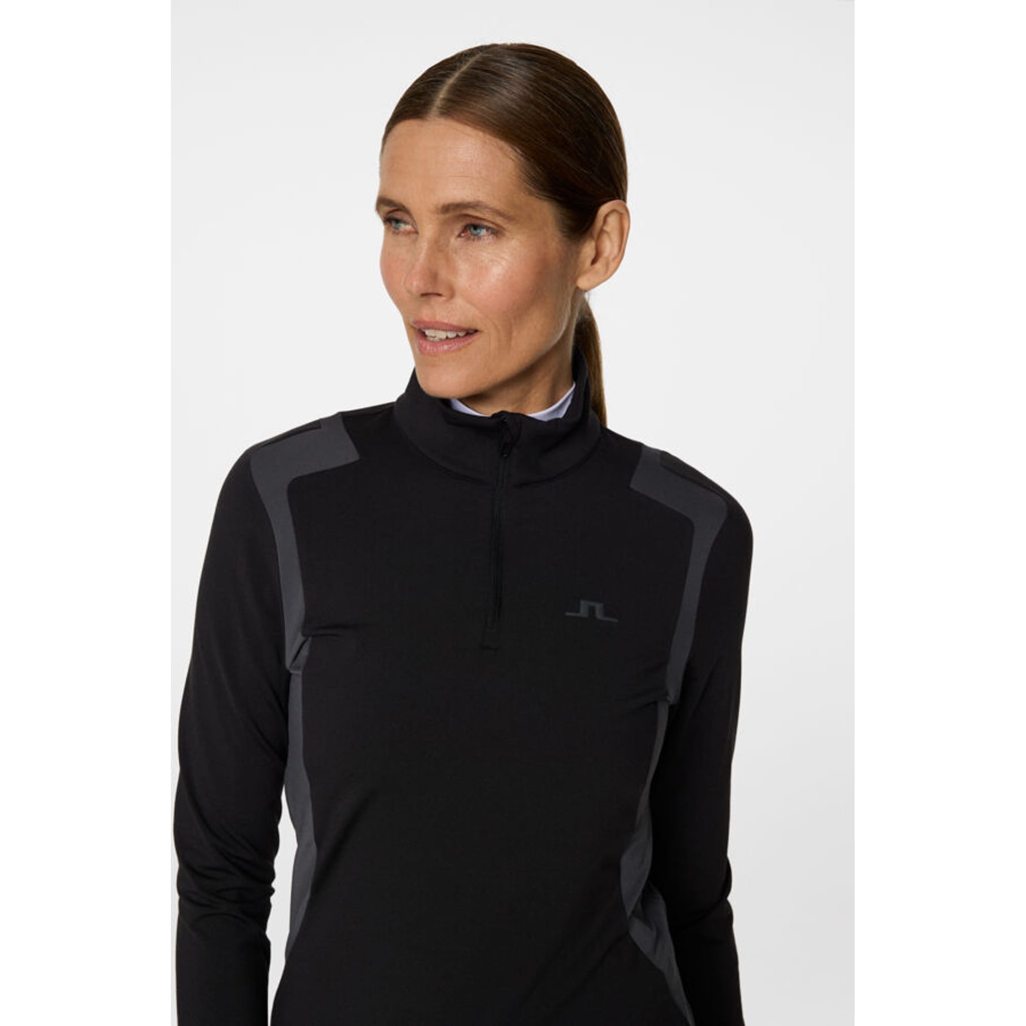 J. Lindeberg Mae Quarter Zip Midlayer Damen