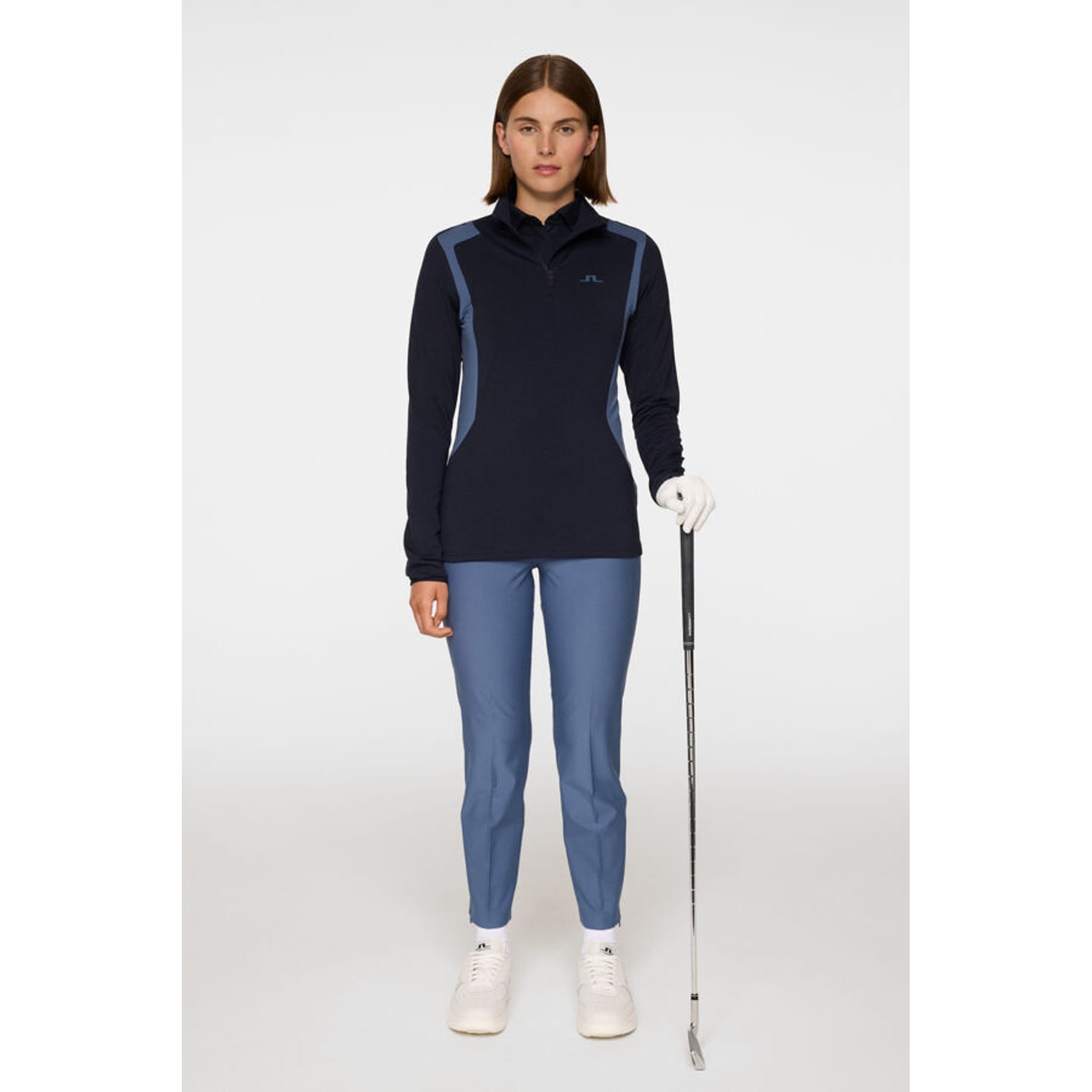J. Lindeberg Mae Quarter Zip Midlayer Damen