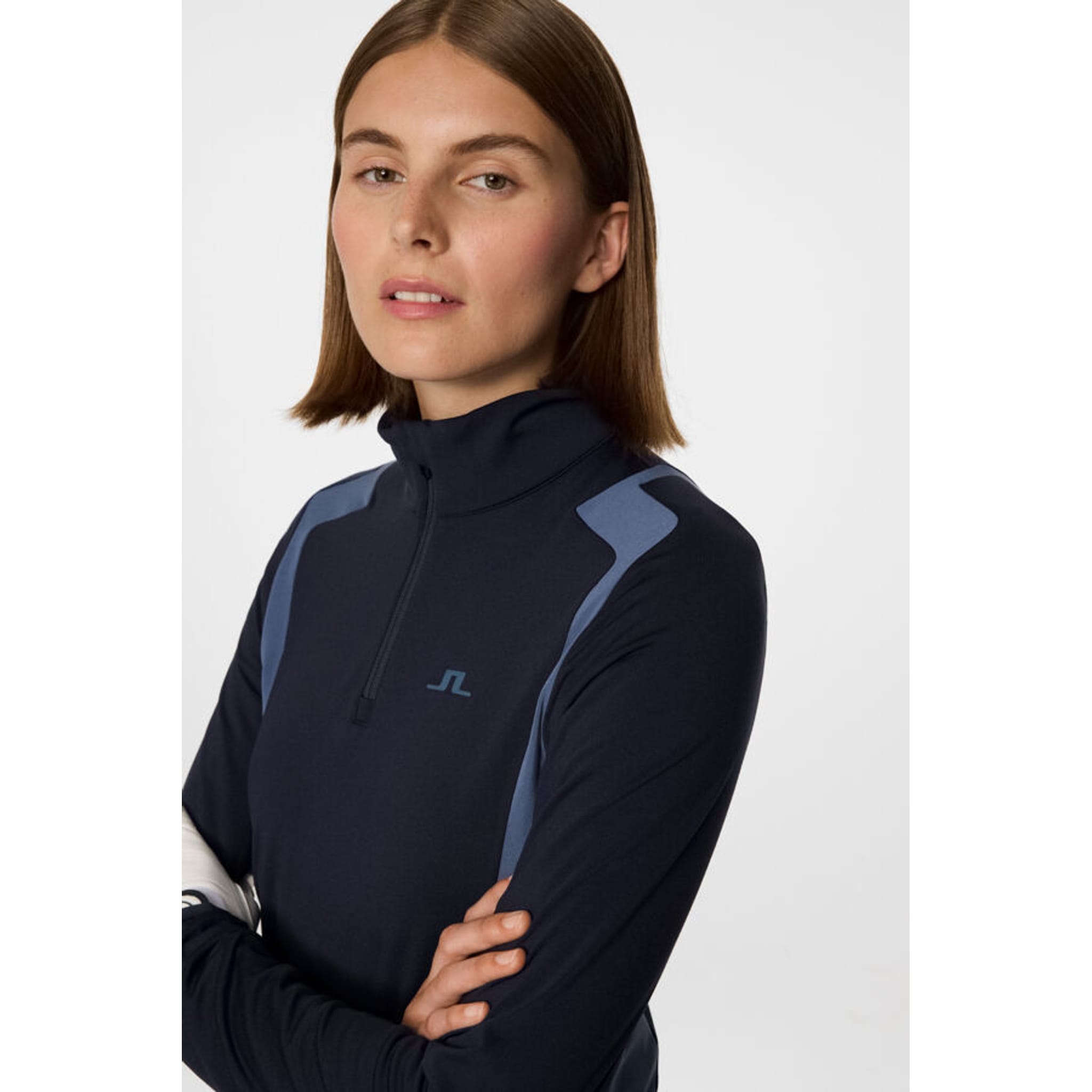 J. Lindeberg Mae Quarter Zip Midlayer Damen