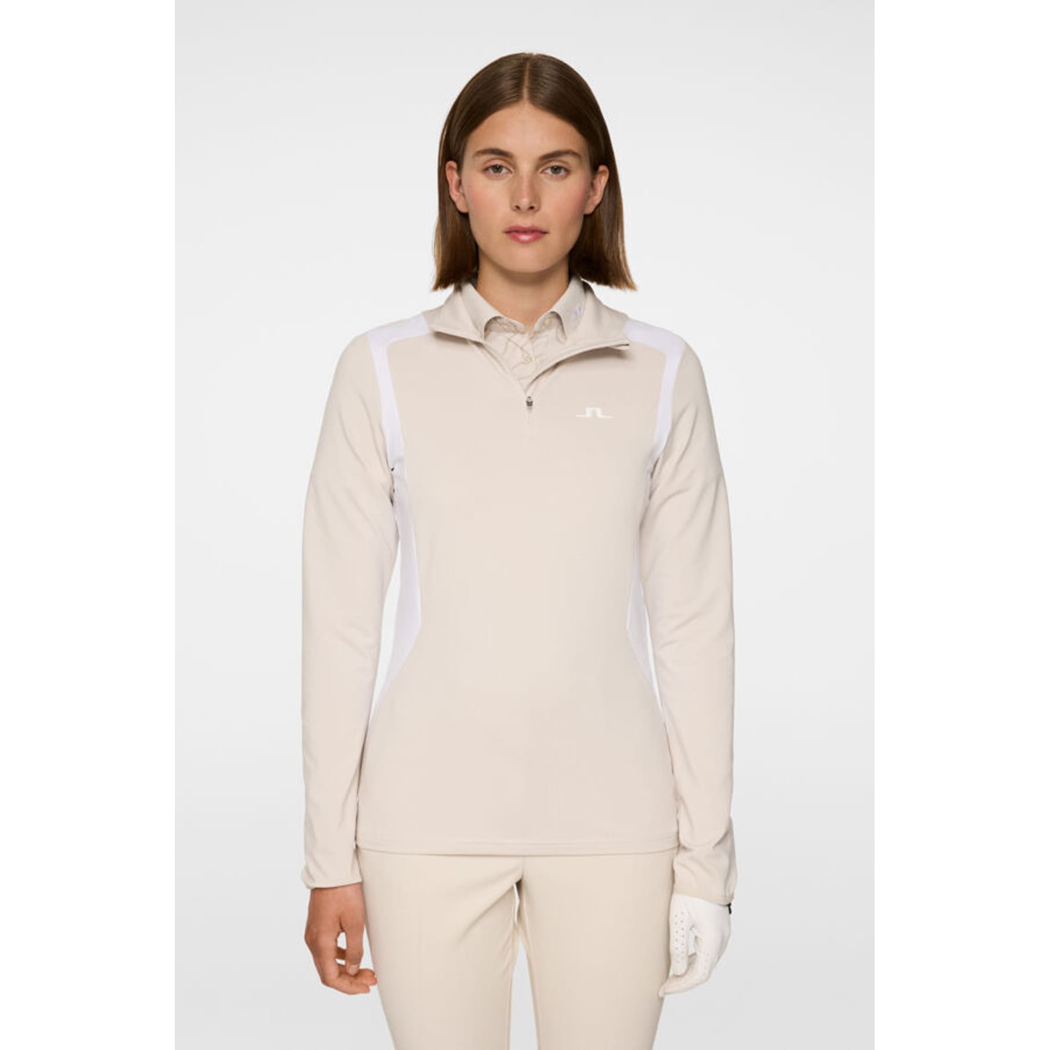 J. Lindeberg Mae Quarter Zip Midlayer Damen