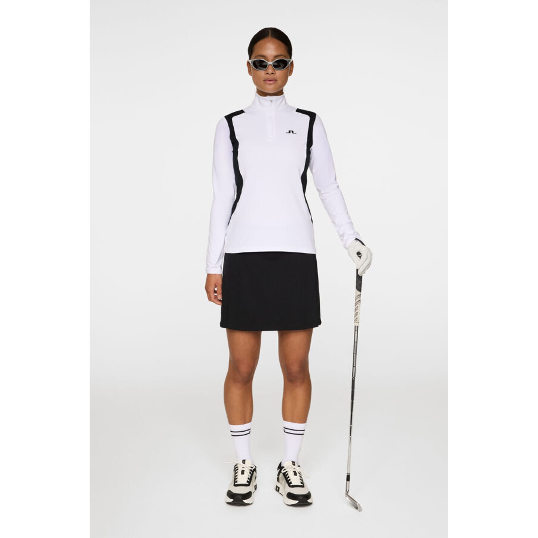 J. Lindeberg Mae Quarter Zip Midlayer Damen