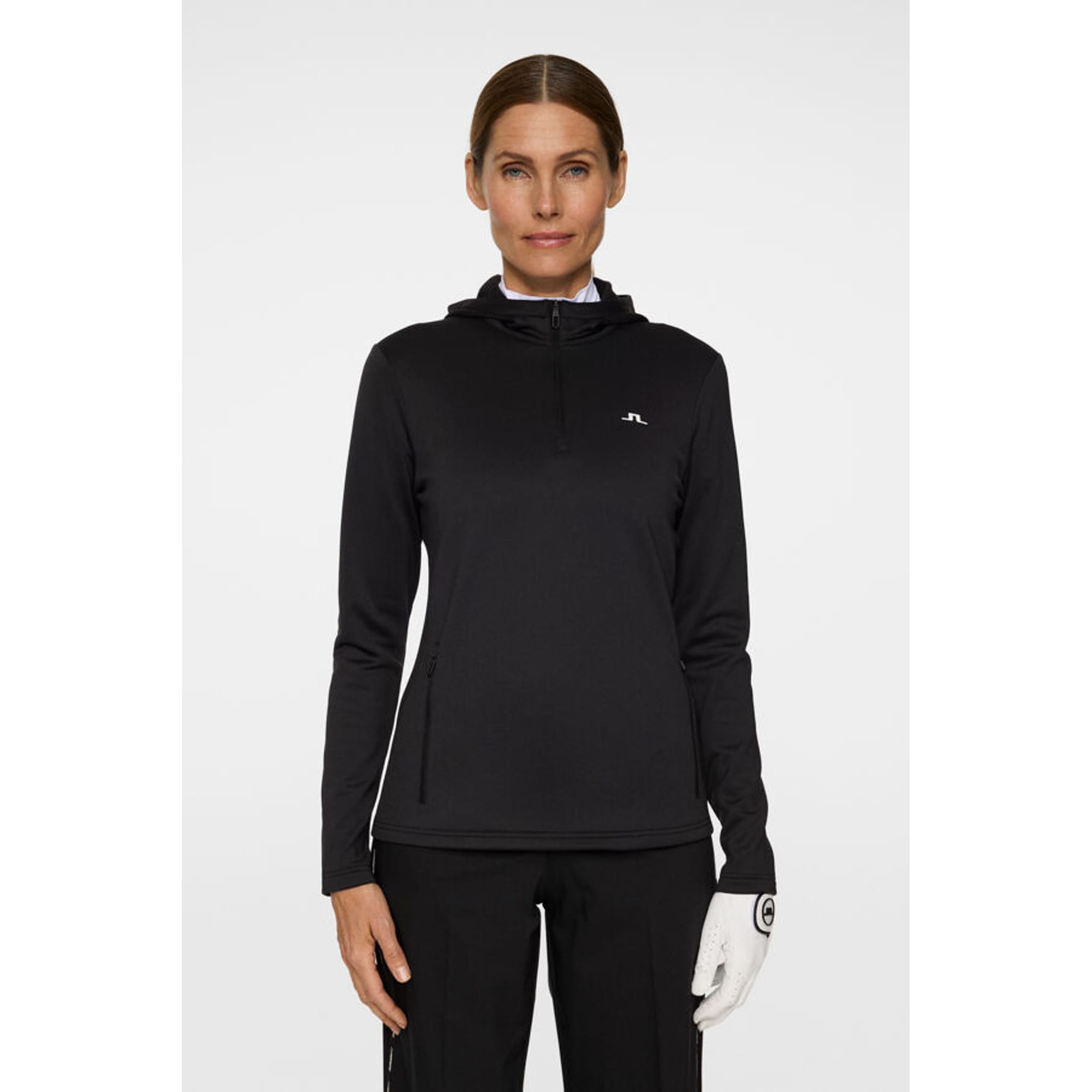J. Lindeberg Aerialle Quarter Zip Kapuzenjacke Damen