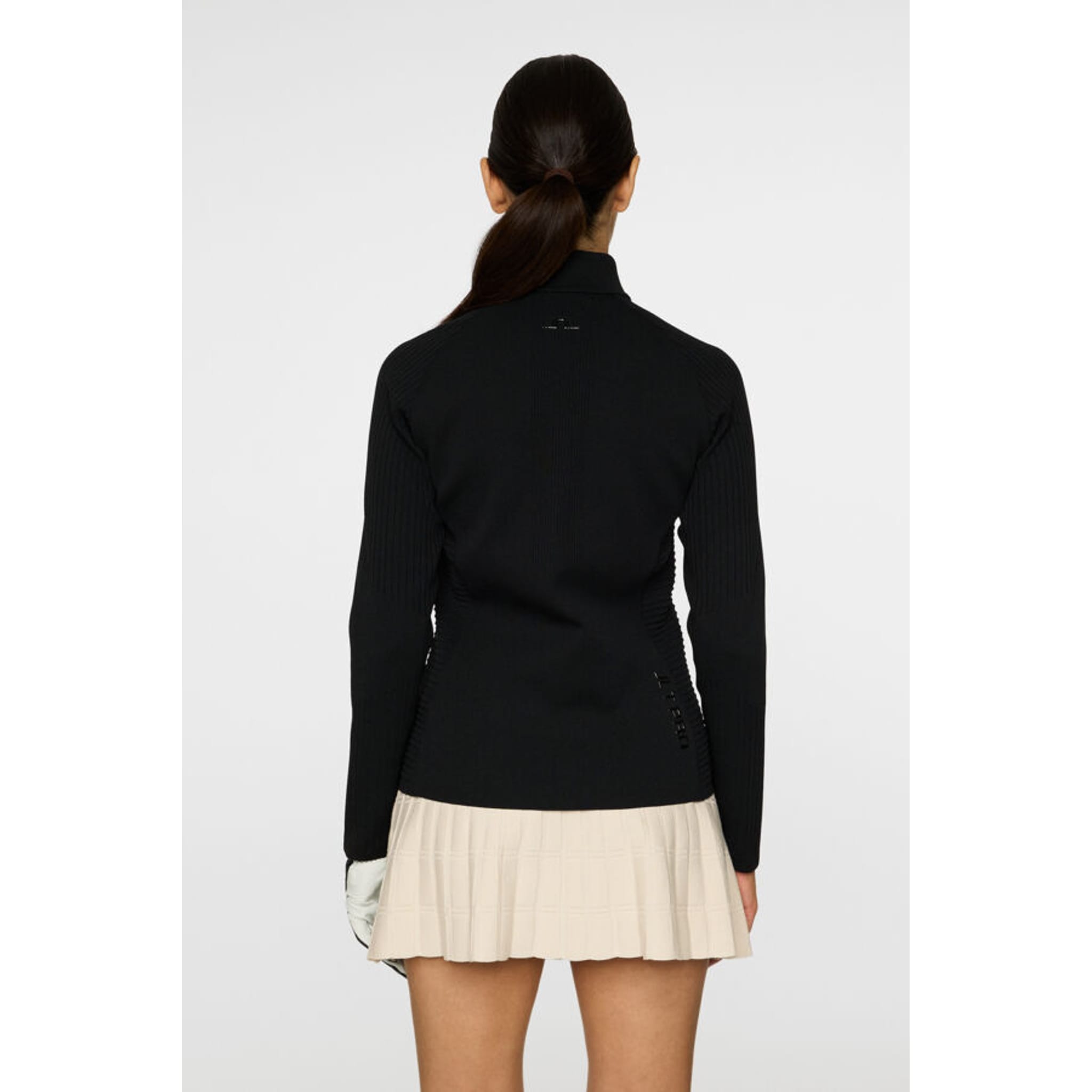 J. Lindeberg Wendy Tech Knit Zip Sweater Damen